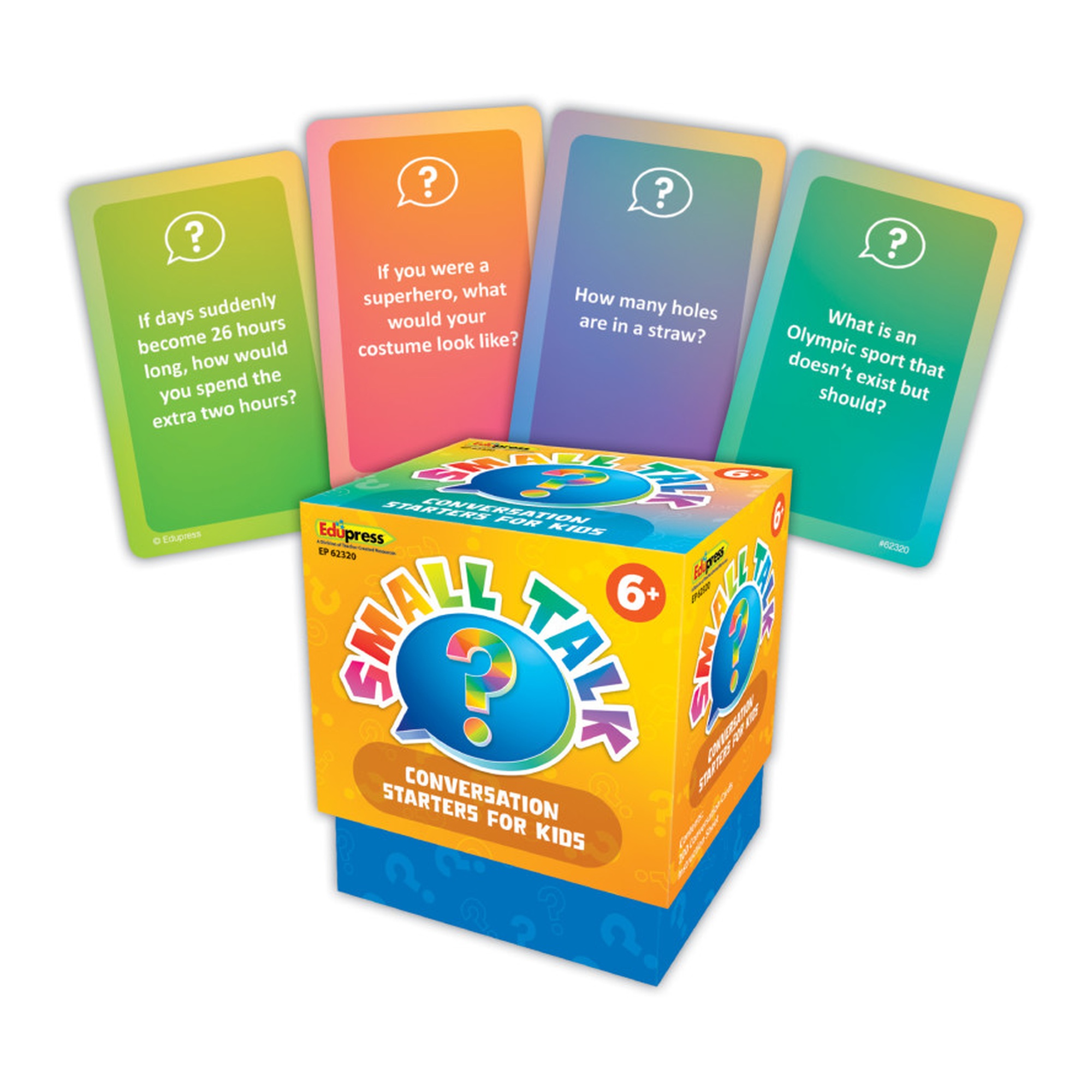 Small Talk Conversation Starter Cards for Kids