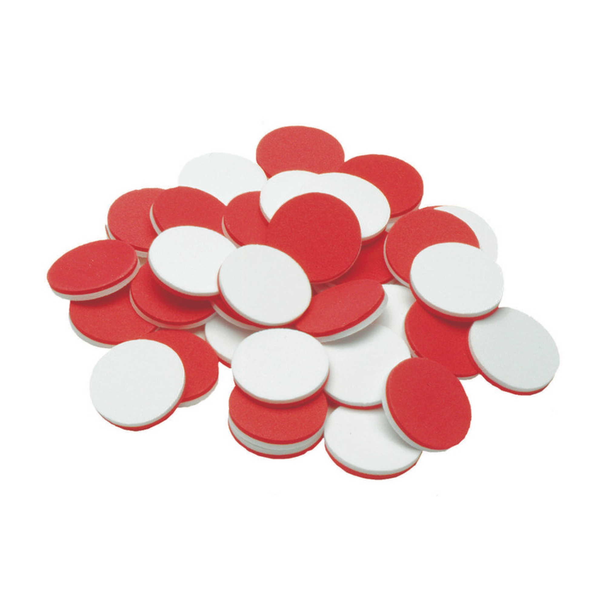 Quiet Foam Two-Color Counters, 200 Count
