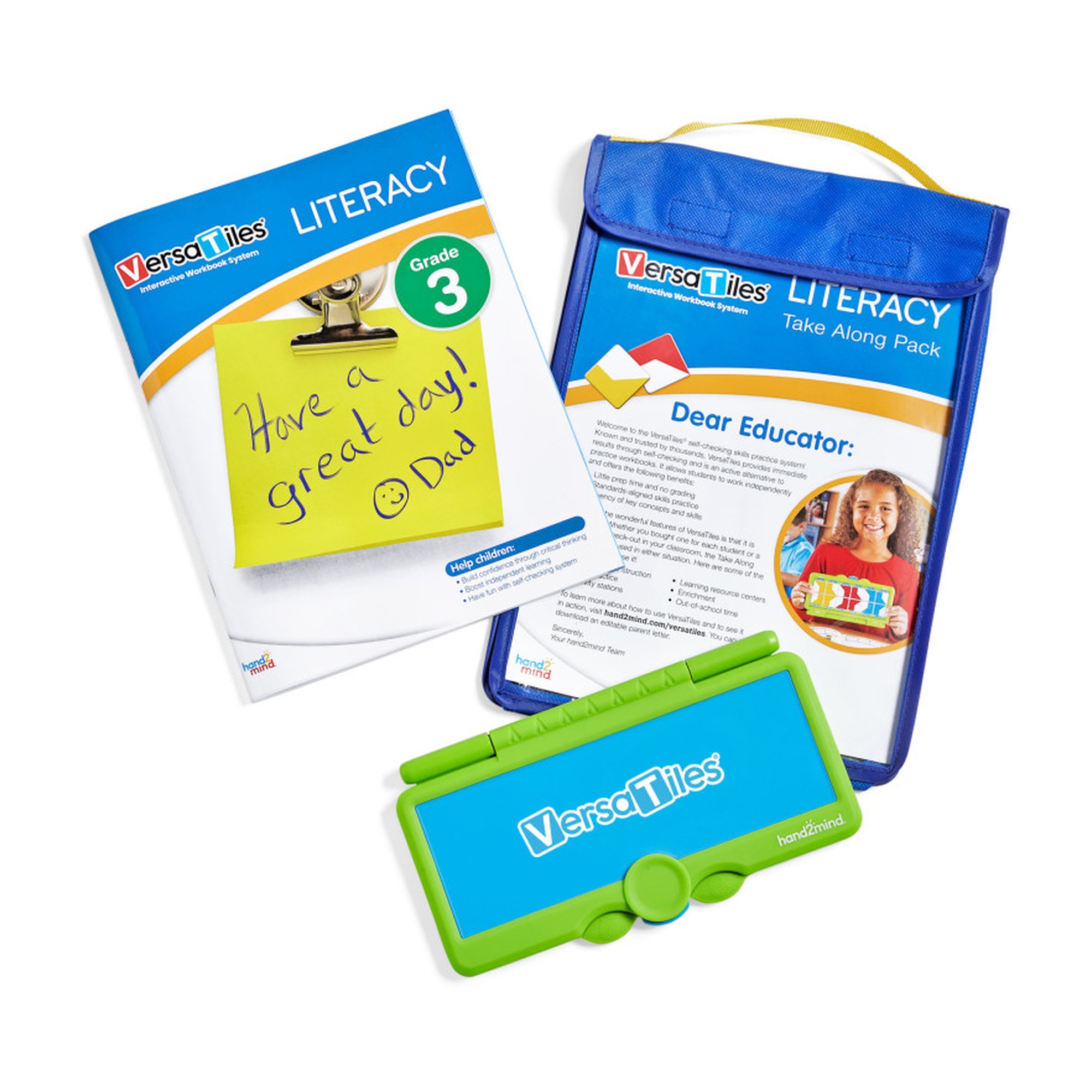 Grade 3 Self-Checking Literacy Take-Along Pack