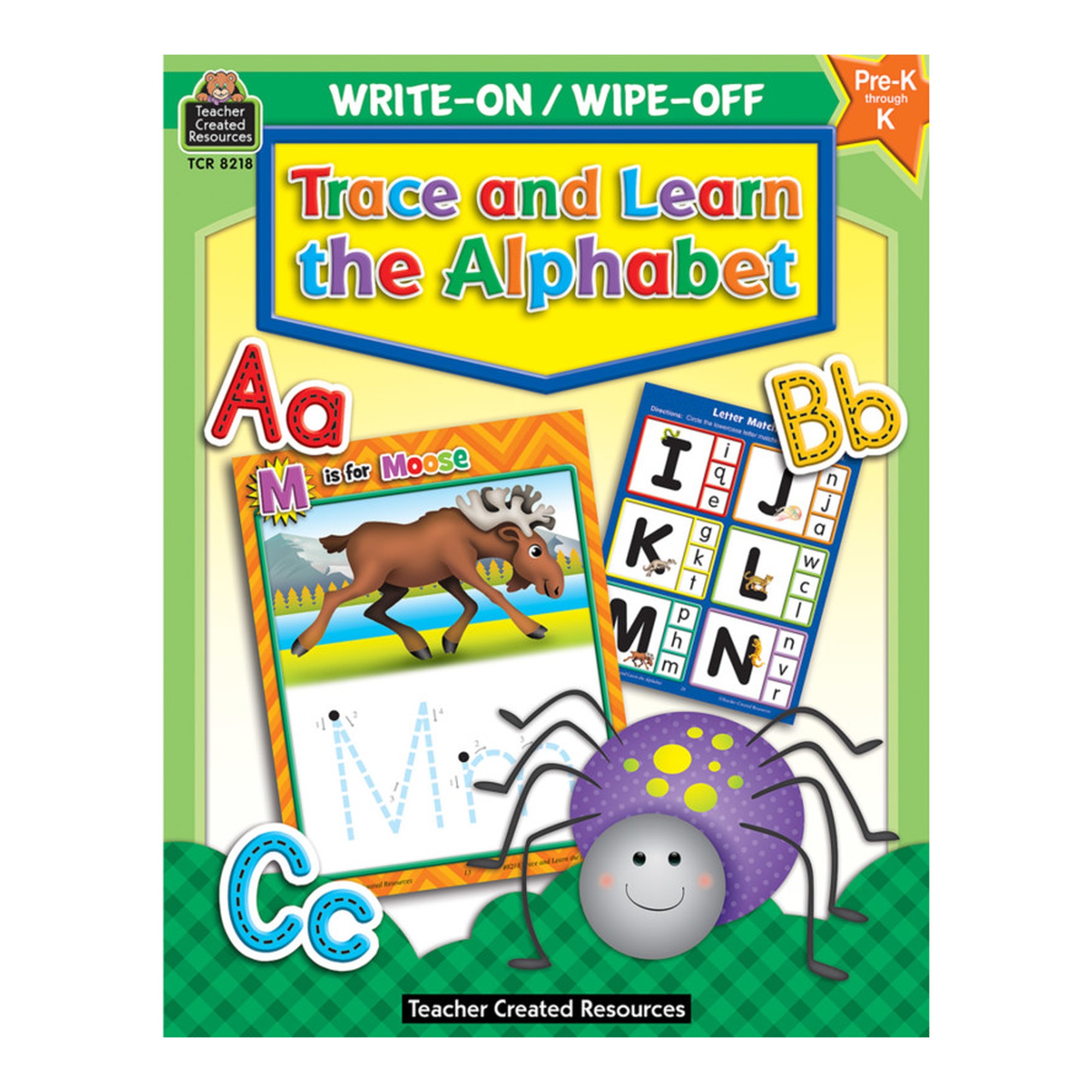 Trace and Learn Alphabet Write-On/Wipe-Off Book