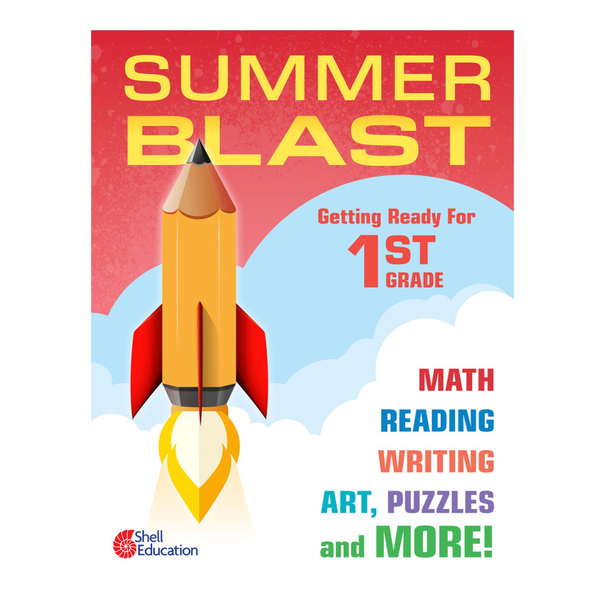 Summer Blast First Grade Readiness Activity Book
