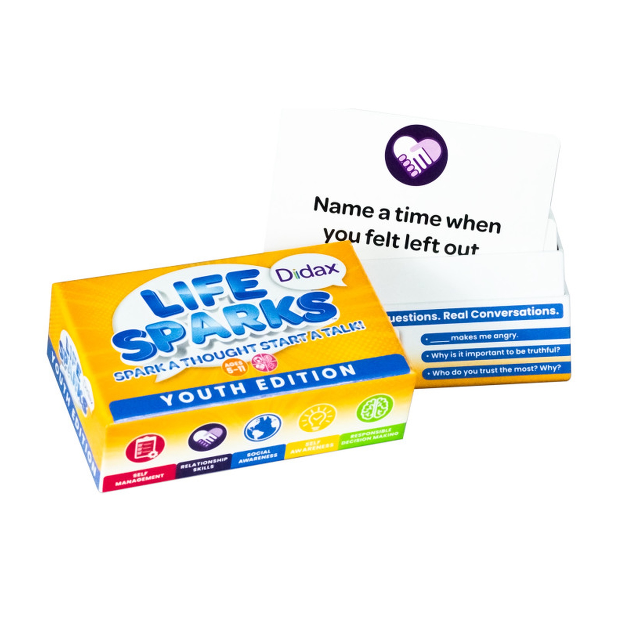 Youth SEL Conversation Cards, 200 Prompts