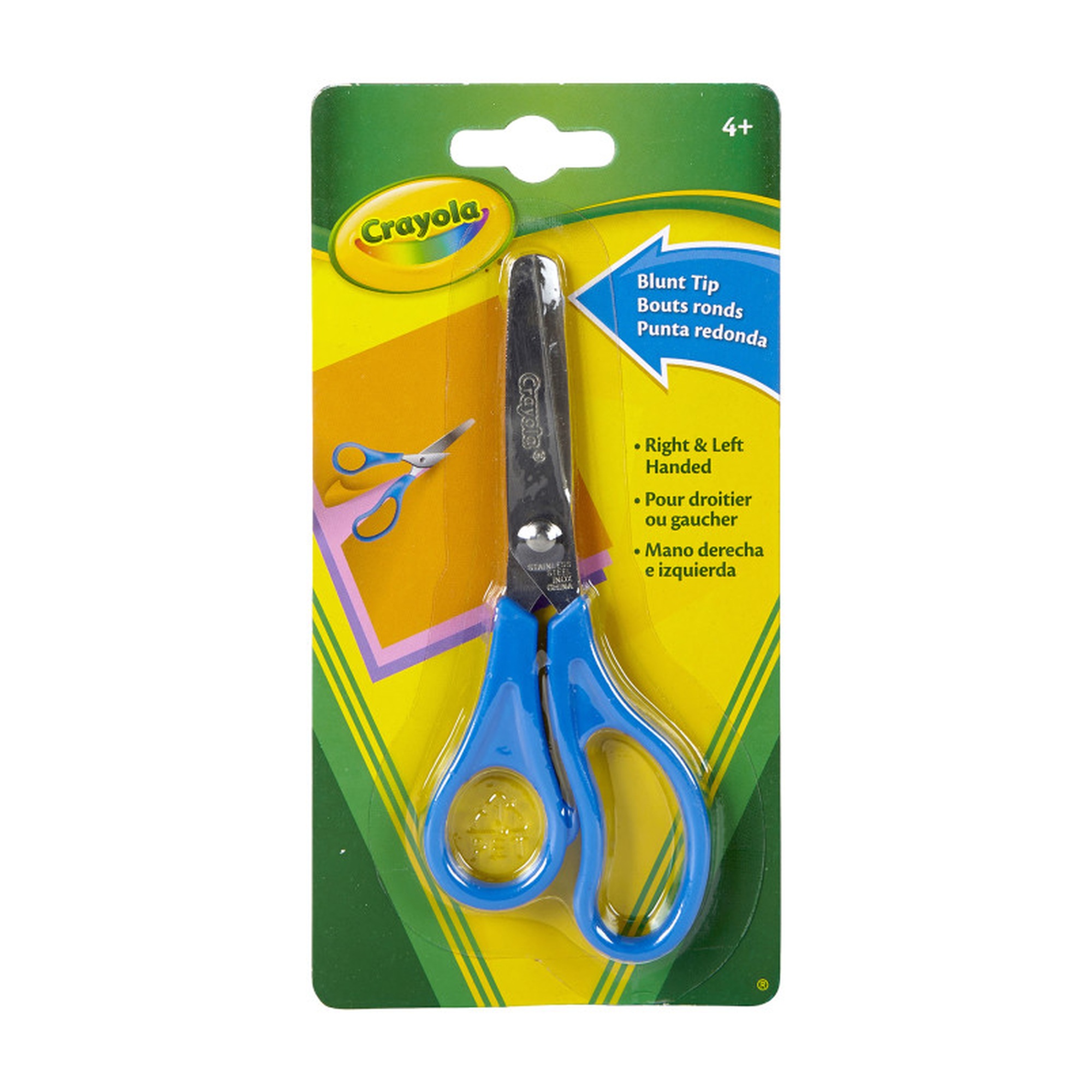 Child-Safe Blunt Tip Scissors, Assorted Colors, 1 Count