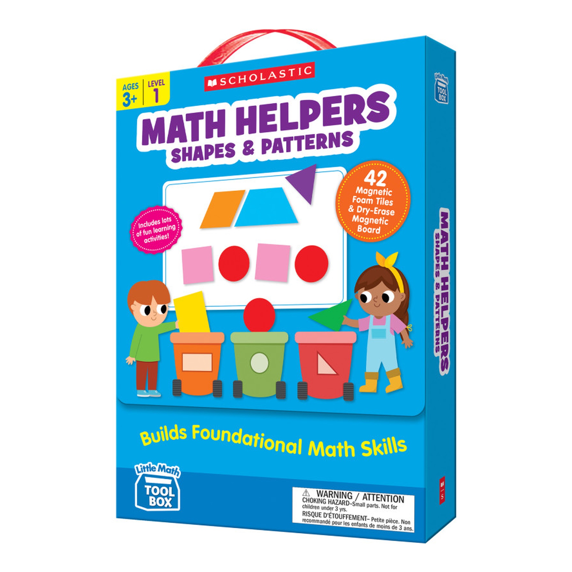 Magnetic Shapes and Patterns Learning Set