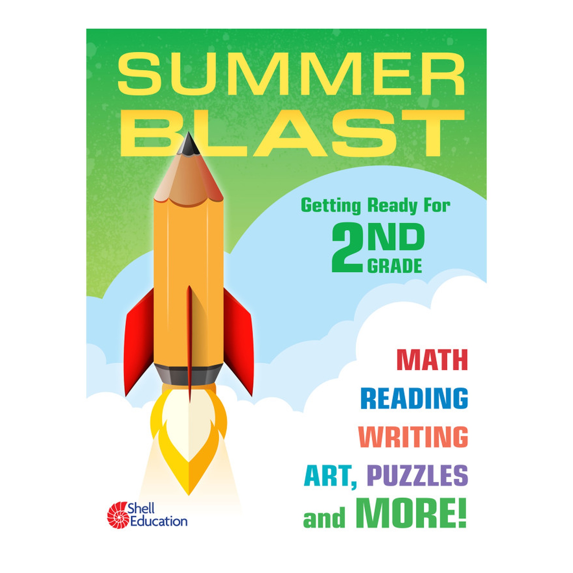 Summer Learning Workbook for Second Grade Readiness