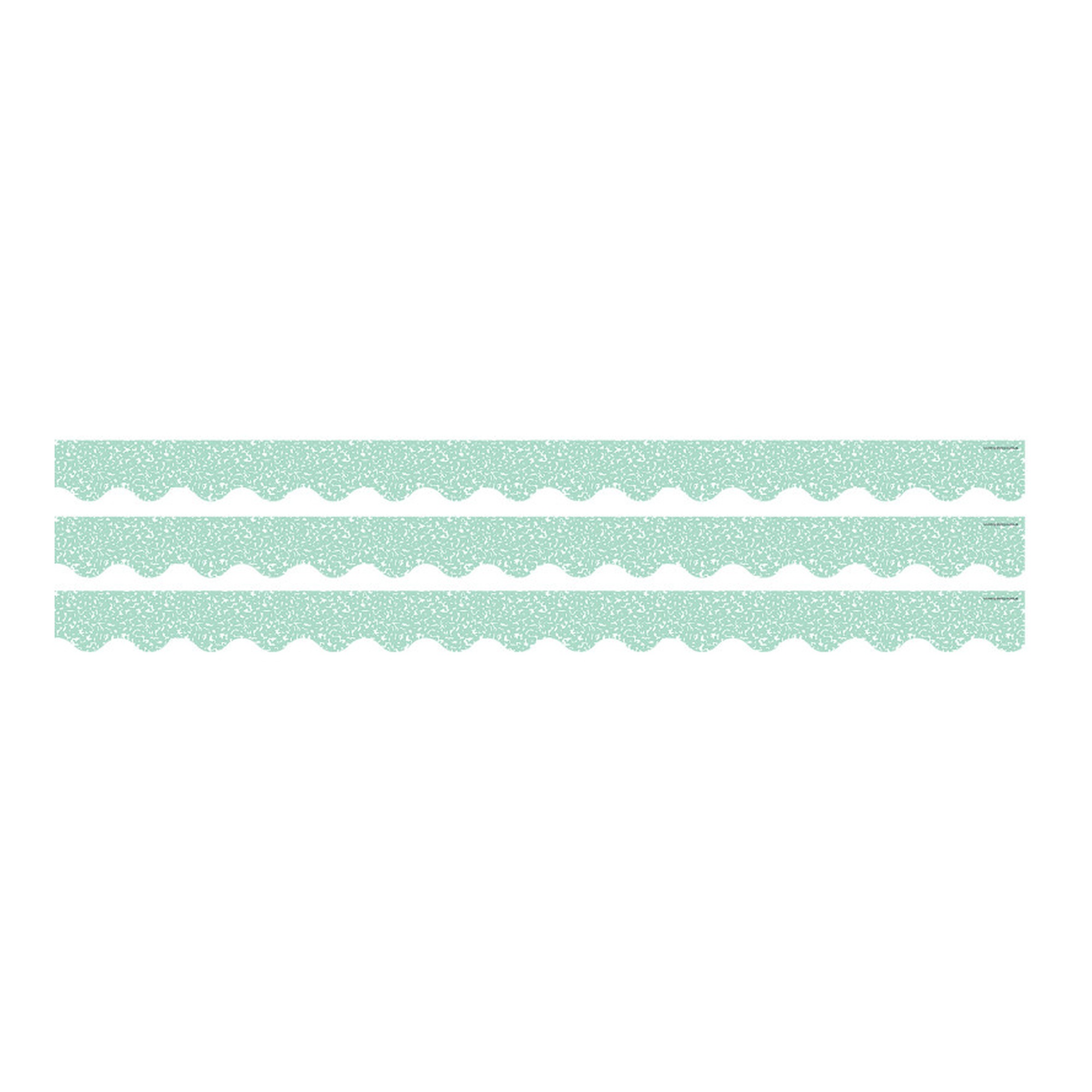Composition Green Scalloped Border Trim, 105 Ft., 3-Pack