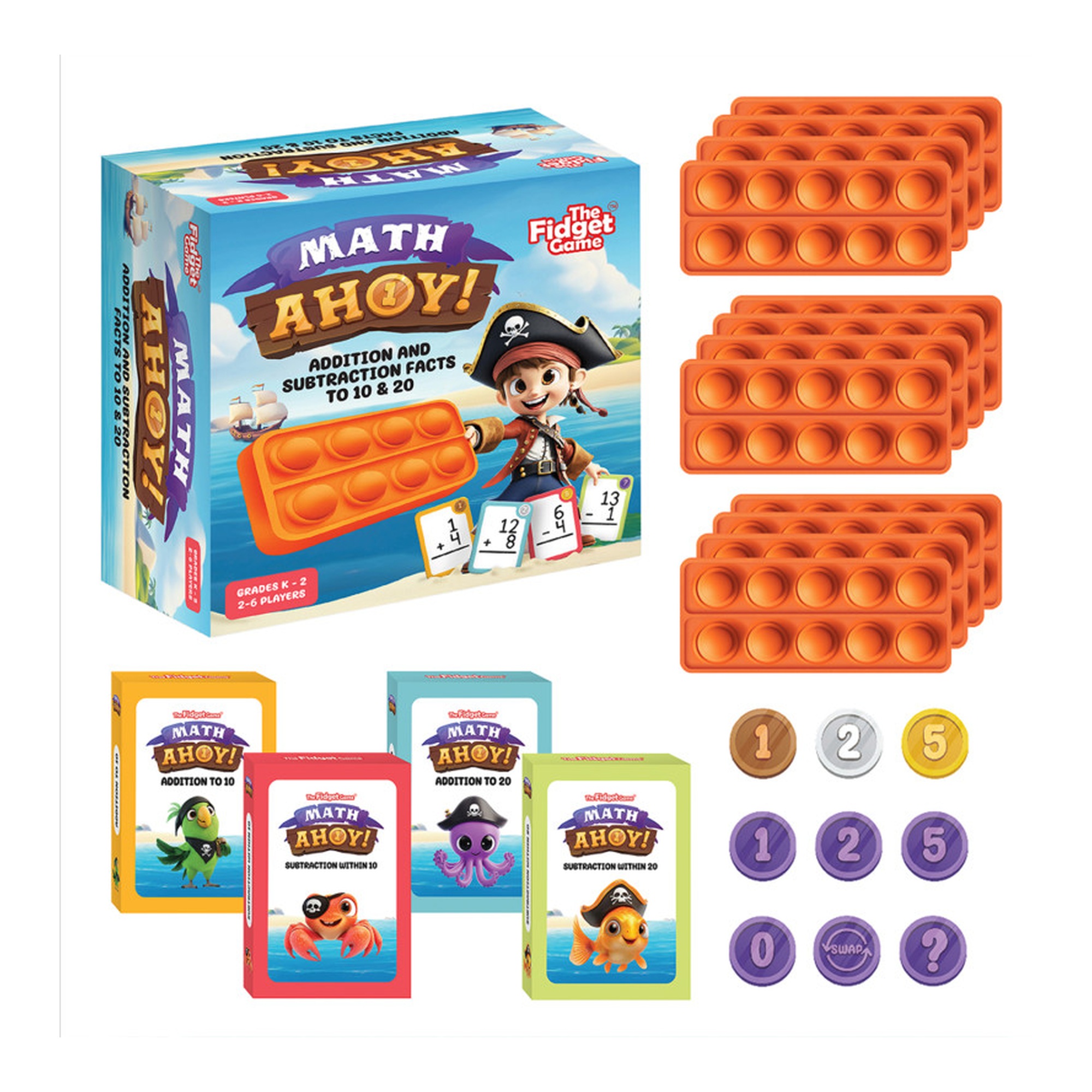 Math Ahoy Addition & Subtraction Learning Game Set