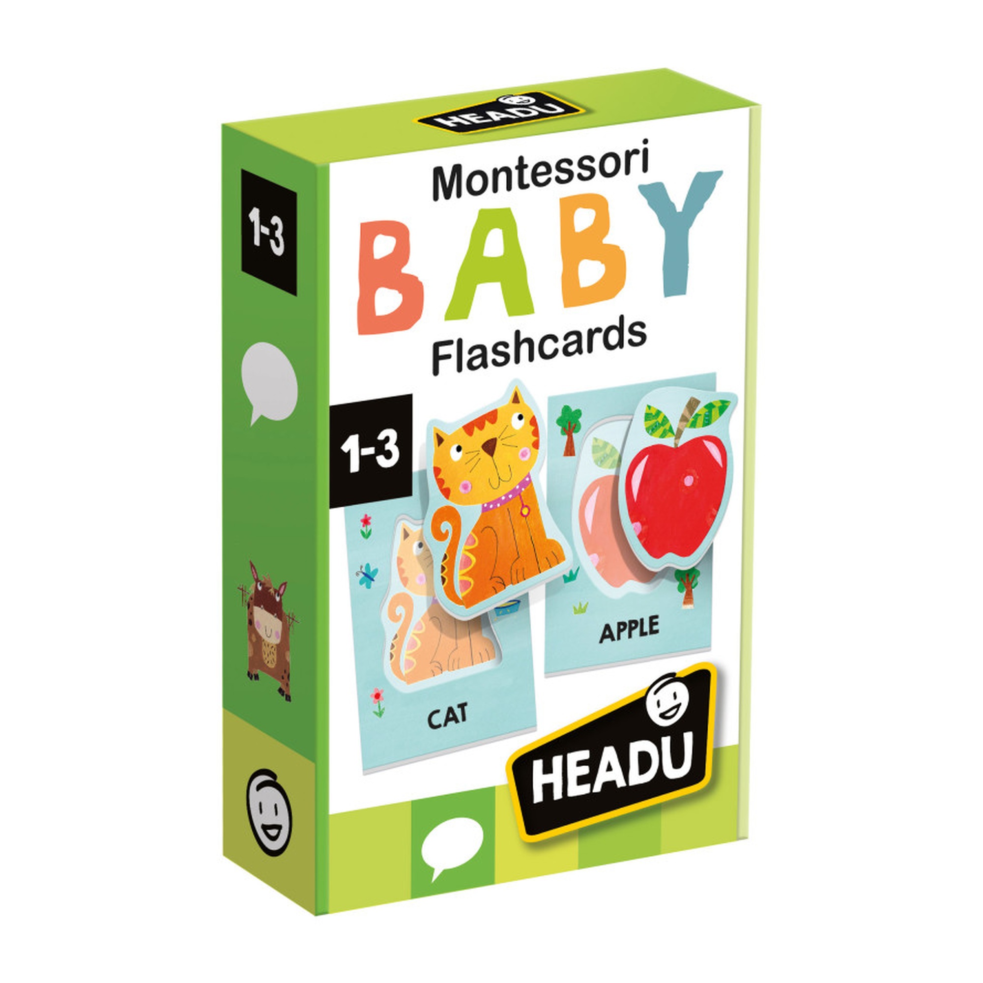 Montessori-Inspired Baby Flashcards for Ages 1-3