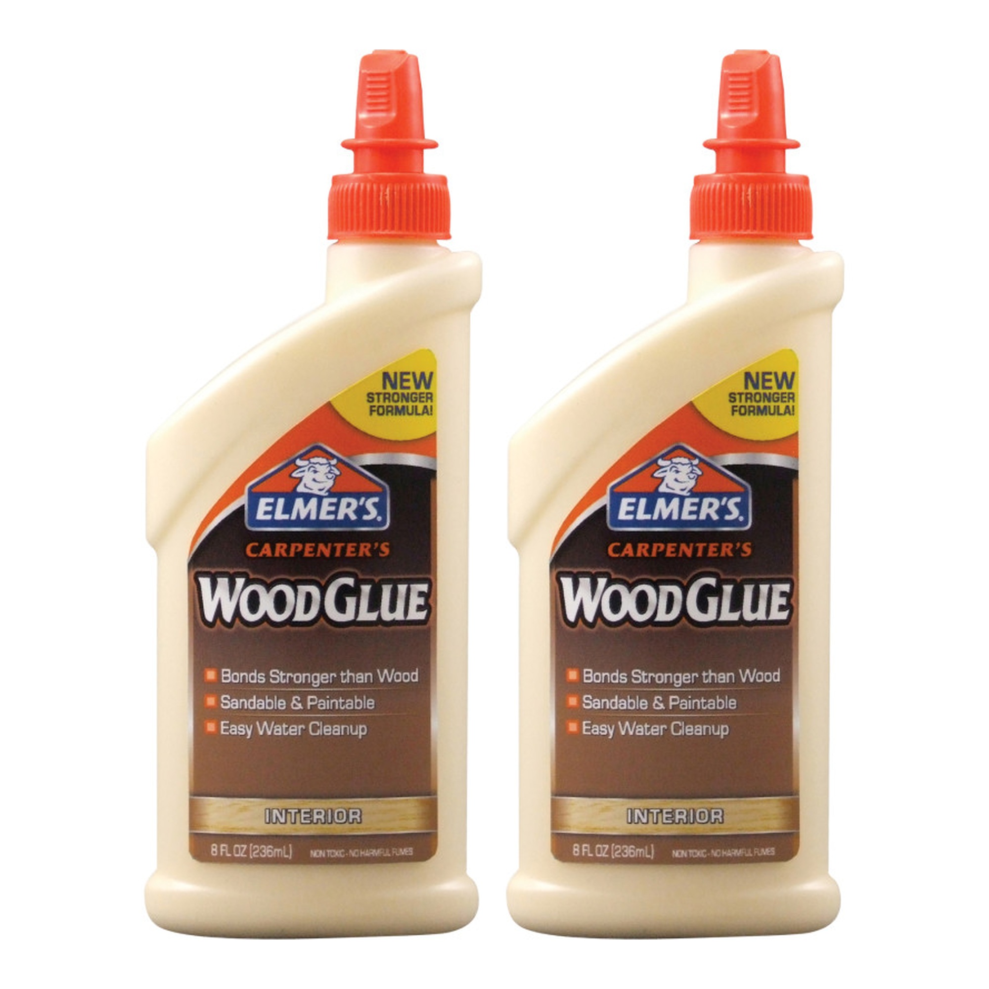Carpenter's Wood Glue, 8 oz Bottles, Pack of 2