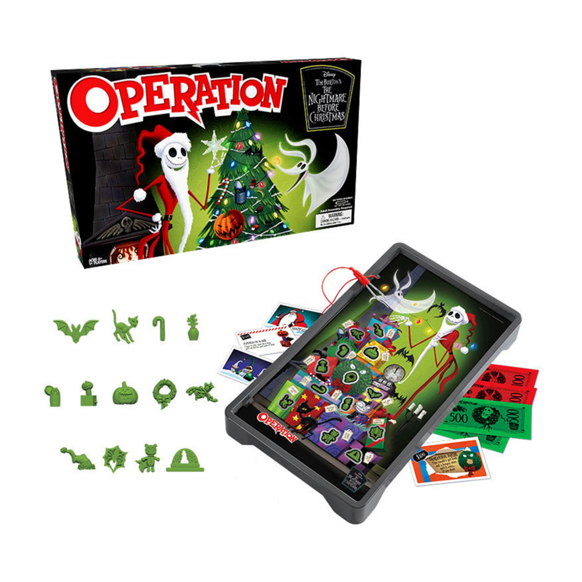 Disney Tim Burton’s The Nightmare Before Christmas Skill-and-Steady-Hand Board Game