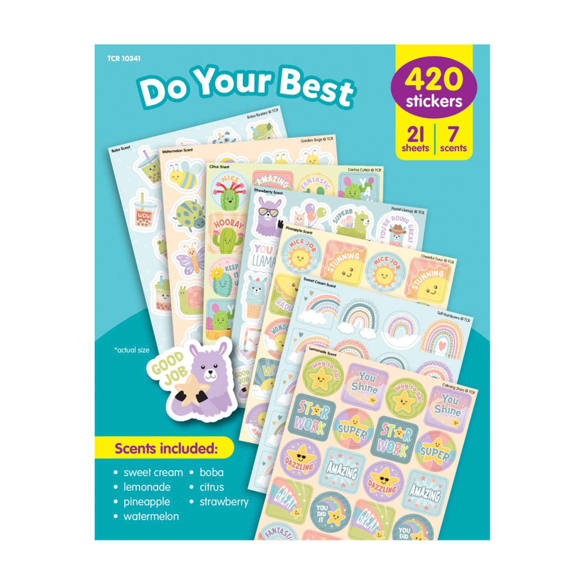 Do Your Best Scented Sticker Variety Pack