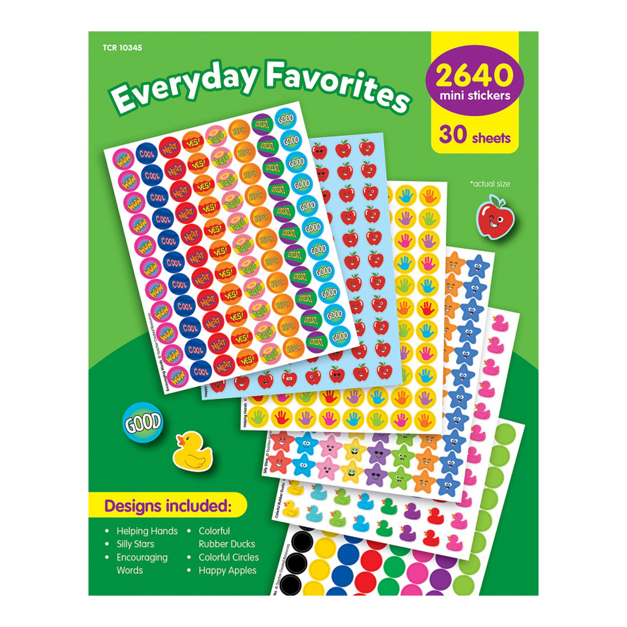 Everyday Favorites Mini Stickers Variety Pack