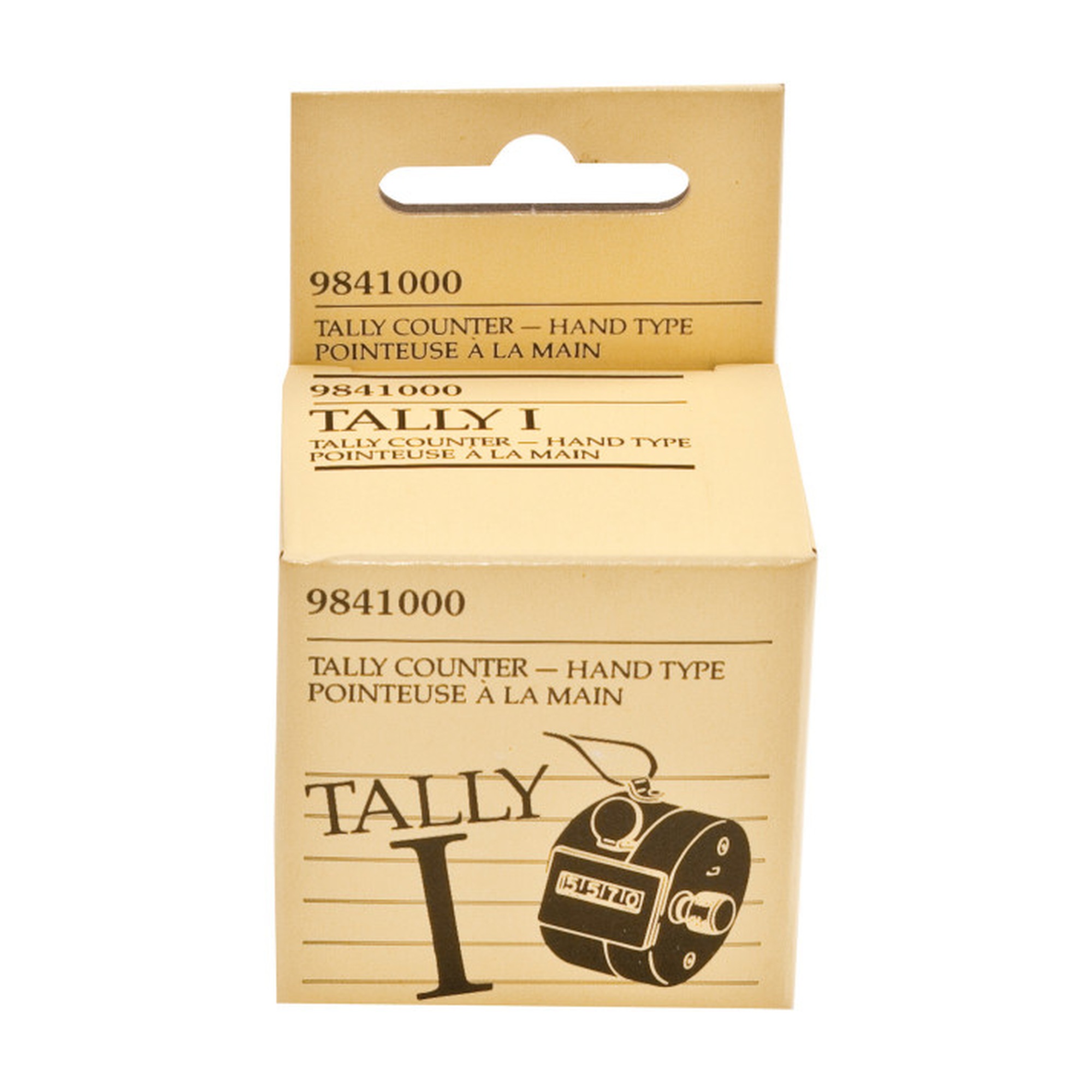 Chrome Finger Ring Hand Tally Counter