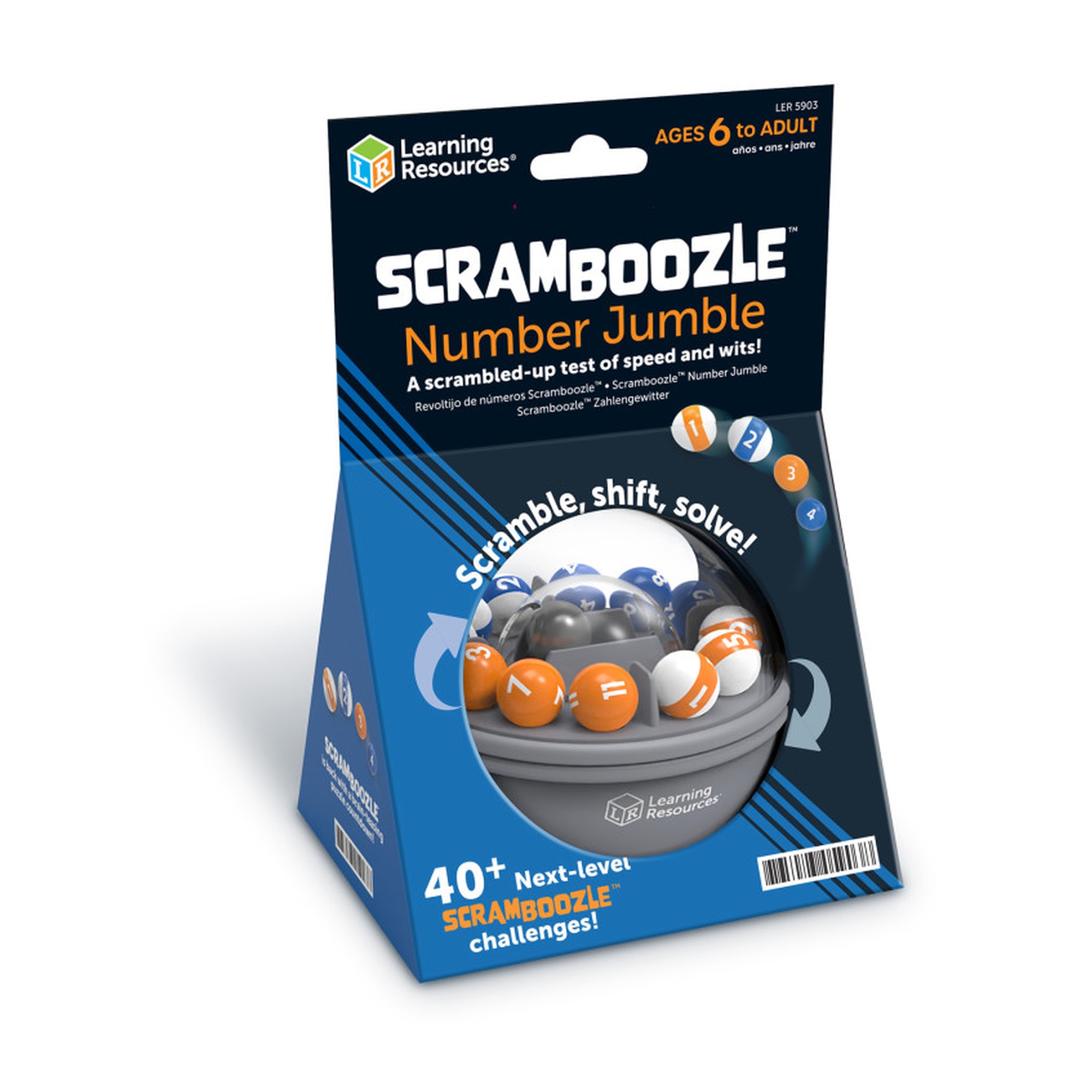 Number Jumble Puzzle Ball