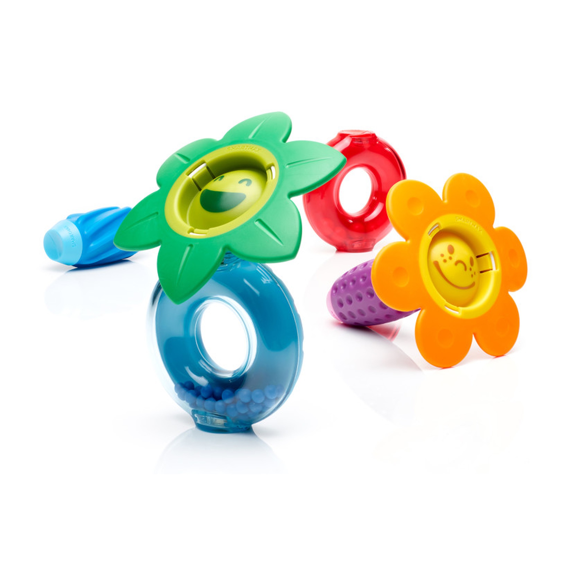 Toddler Sounds & Flowers Magnetic Toy, 6 Pieces