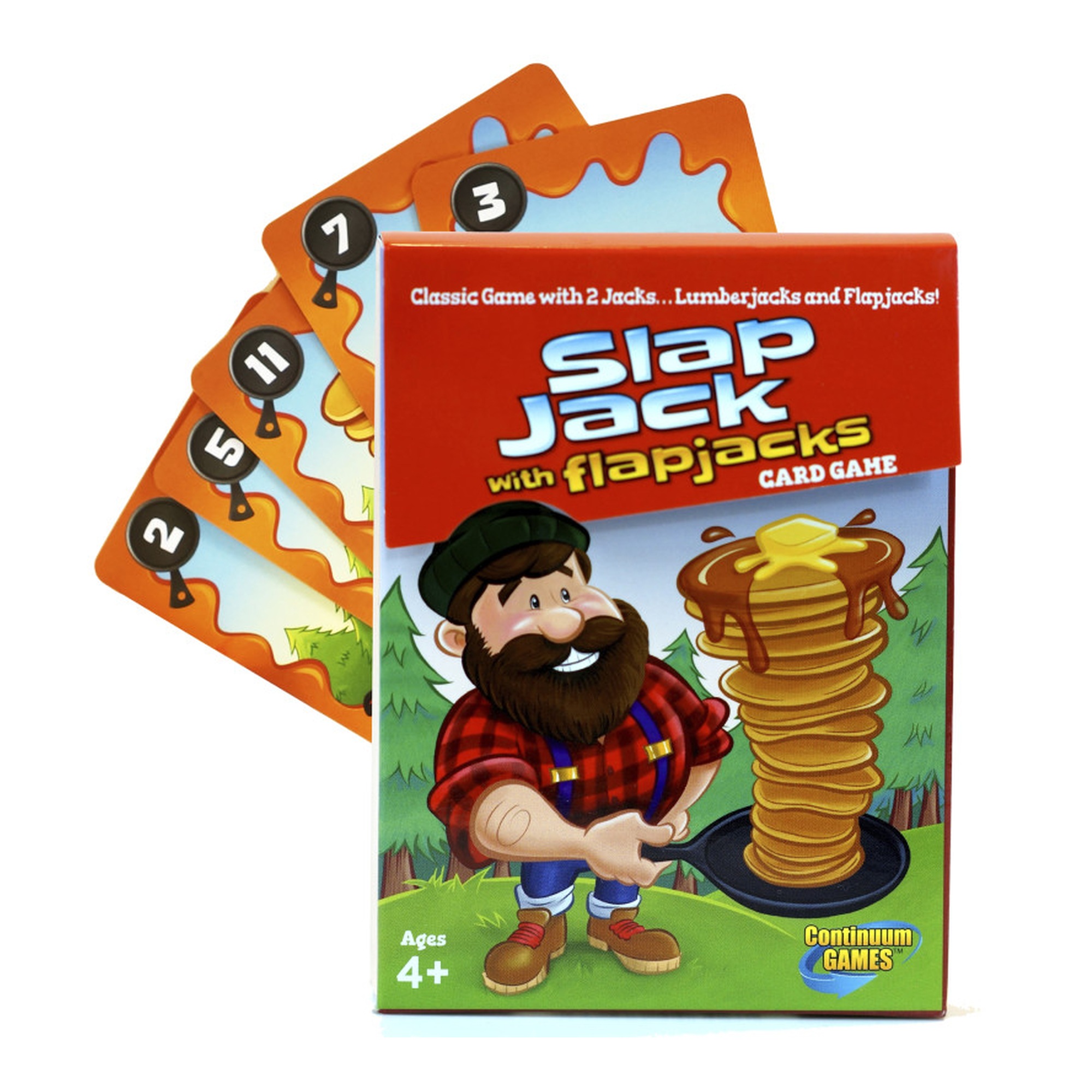 Slap Jack with Flap Jacks Card Game