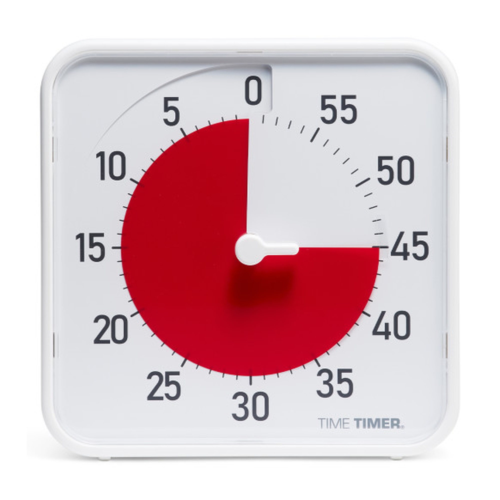 8-Inch 60-Minute Visual Timer with Red Disk