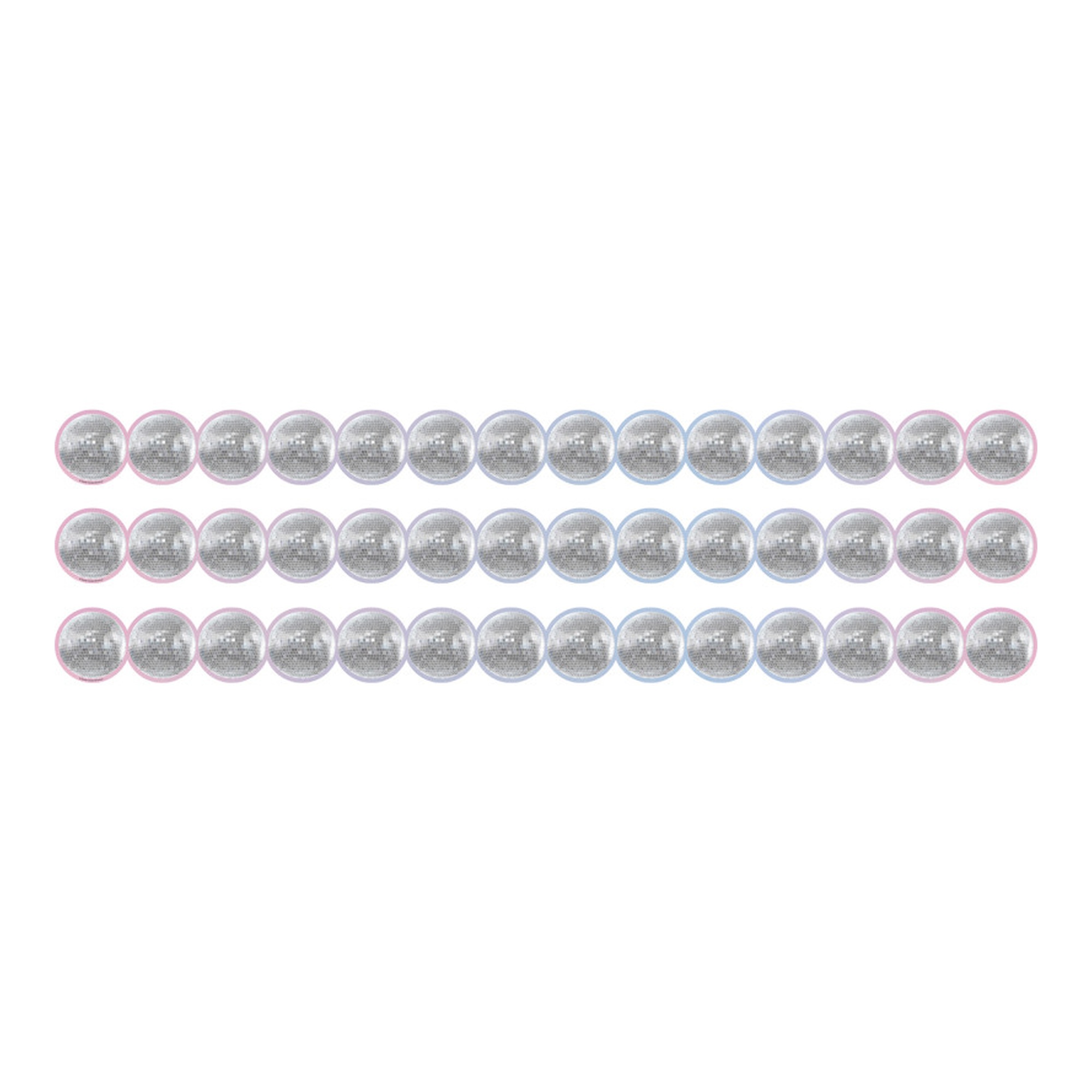 Disco Ball Die-Cut Border Trim, 105 Feet, 36 Pieces