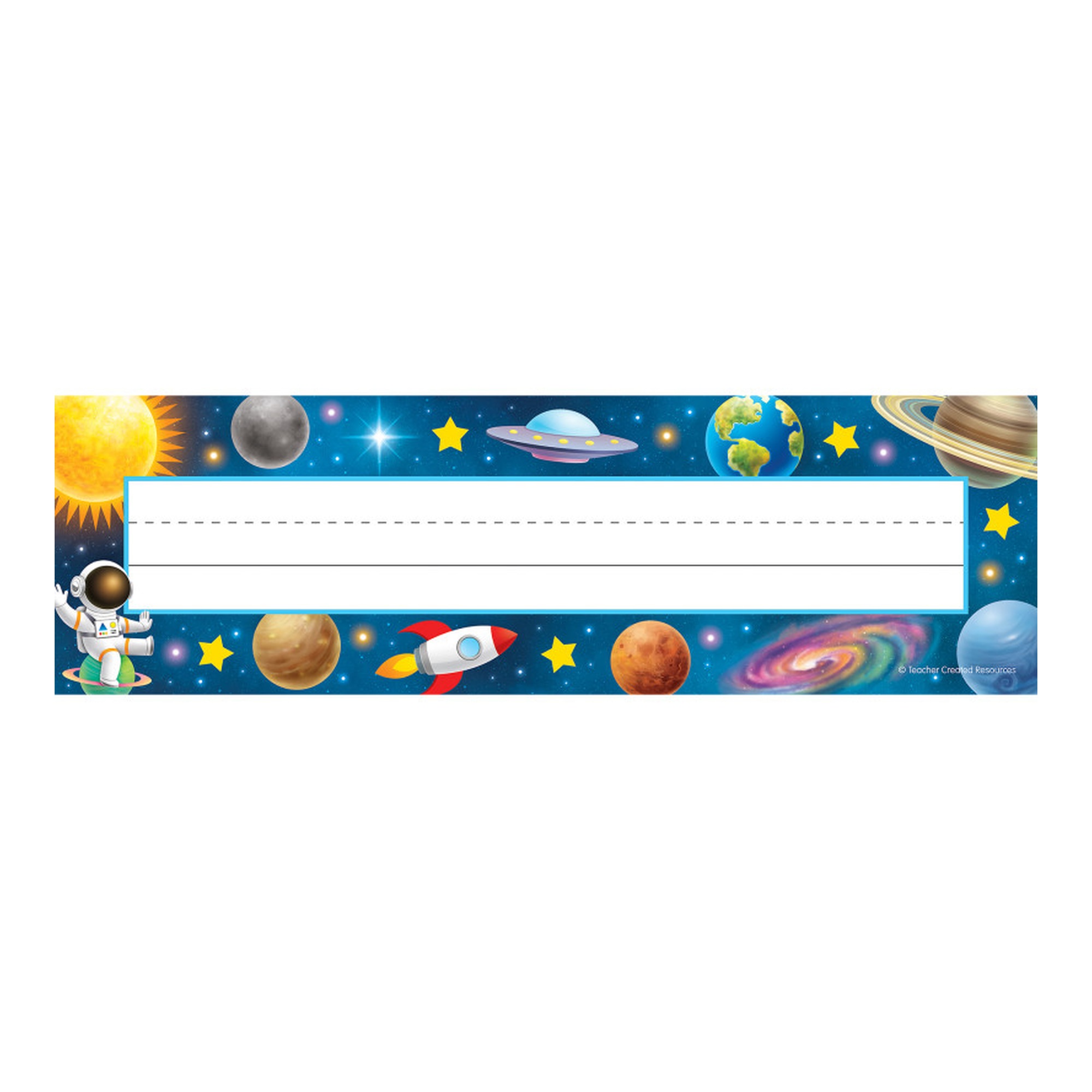 Outer Space Crew Flat Name Plates