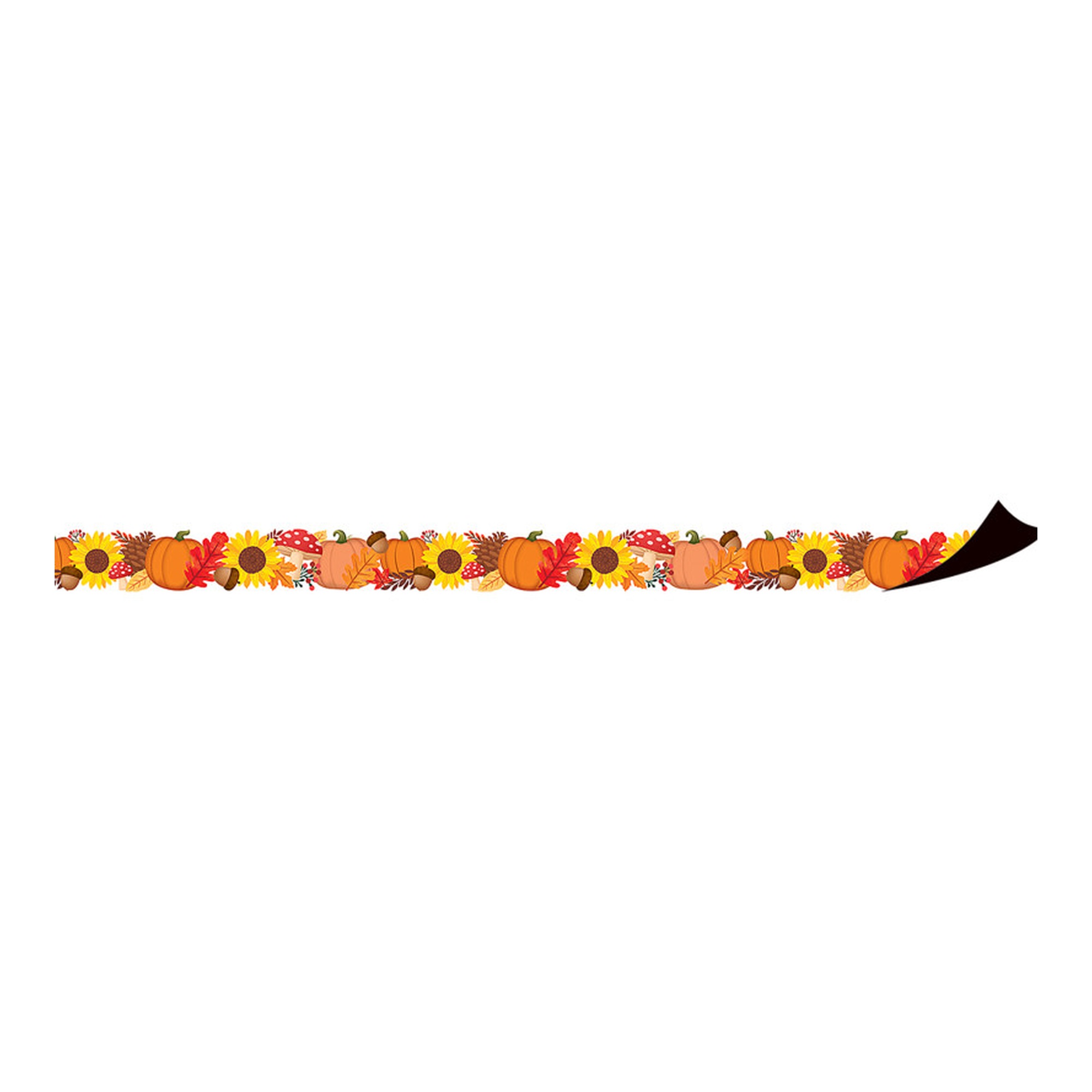 Multicolor Fall Magnetic Border Trim