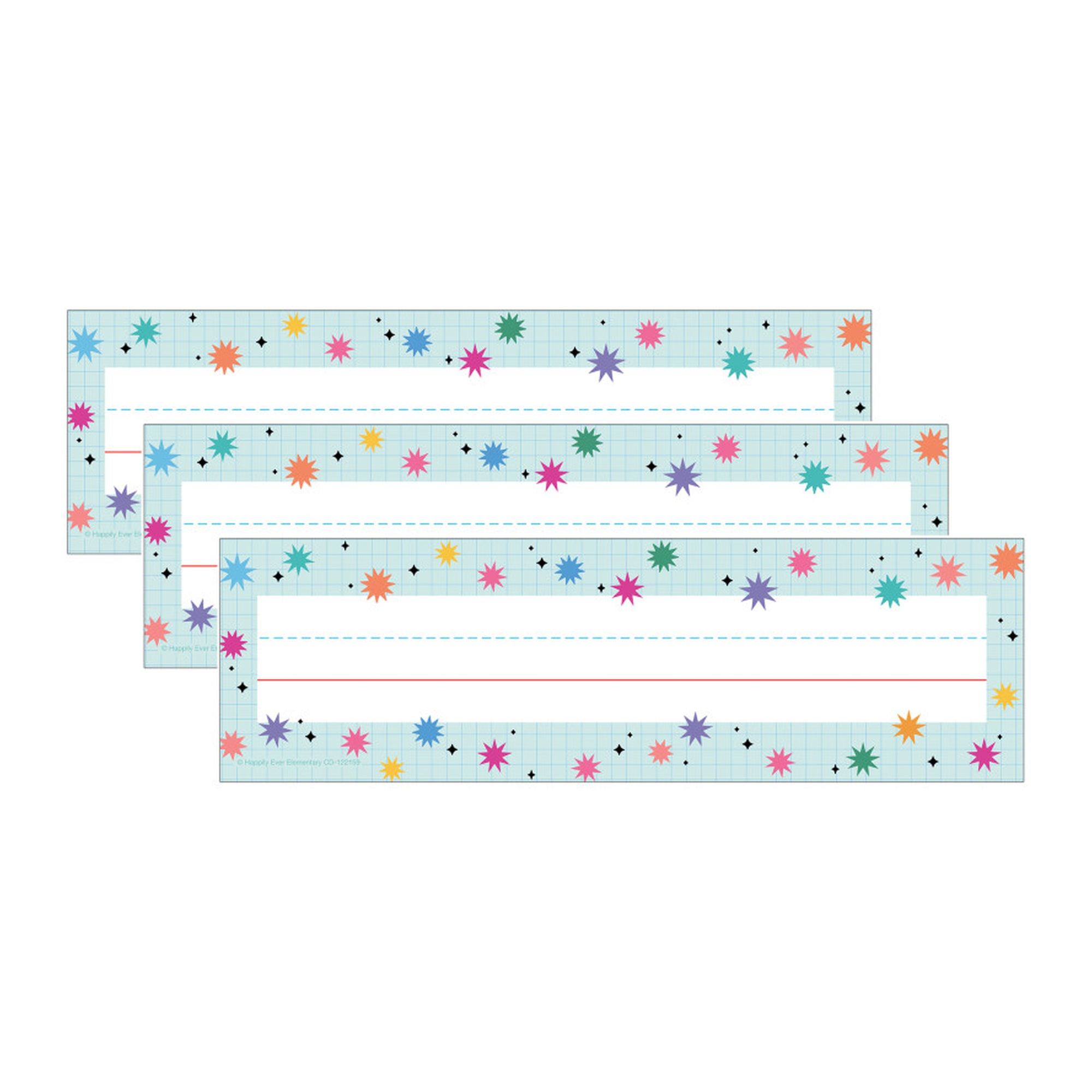 Retro Remix Classroom Name Plates, 108 Count