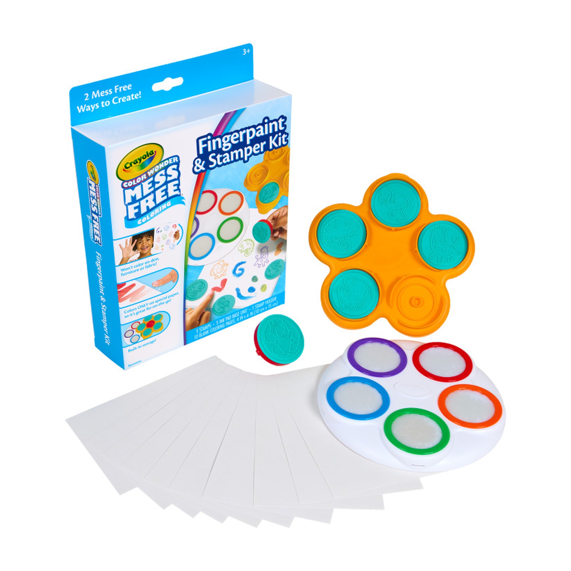 Fingerpaint and Safari Stamper Kit