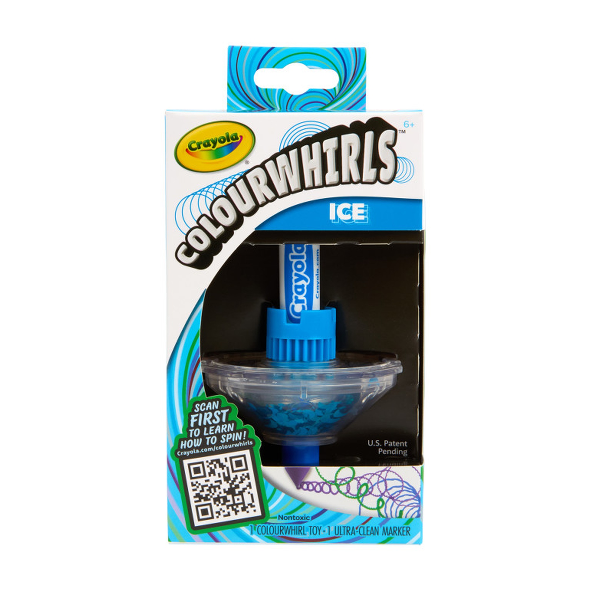 Colourwhirls Spin Art Set - Ice