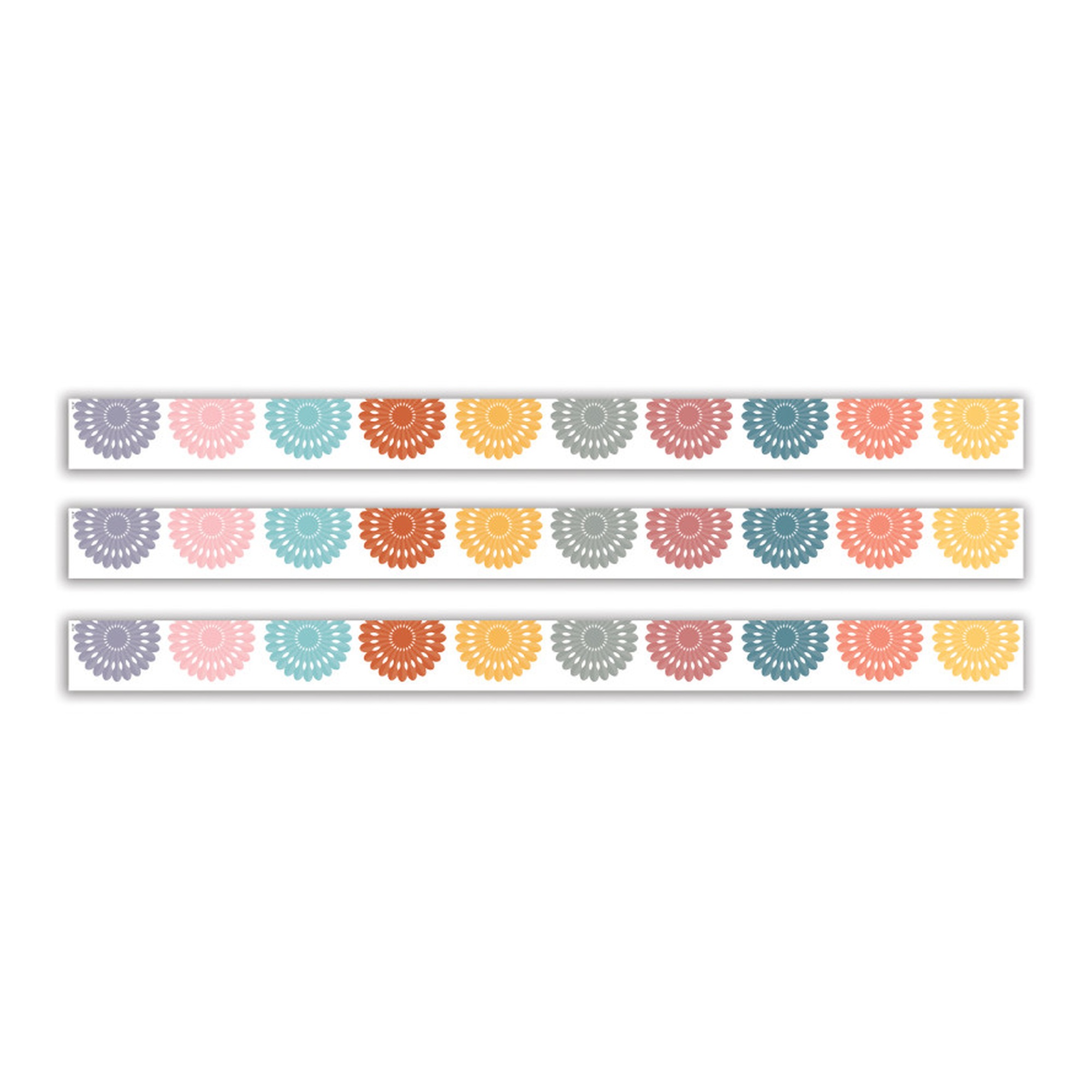 Fiesta Cactus Die-Cut Border Trim, 3-Pack