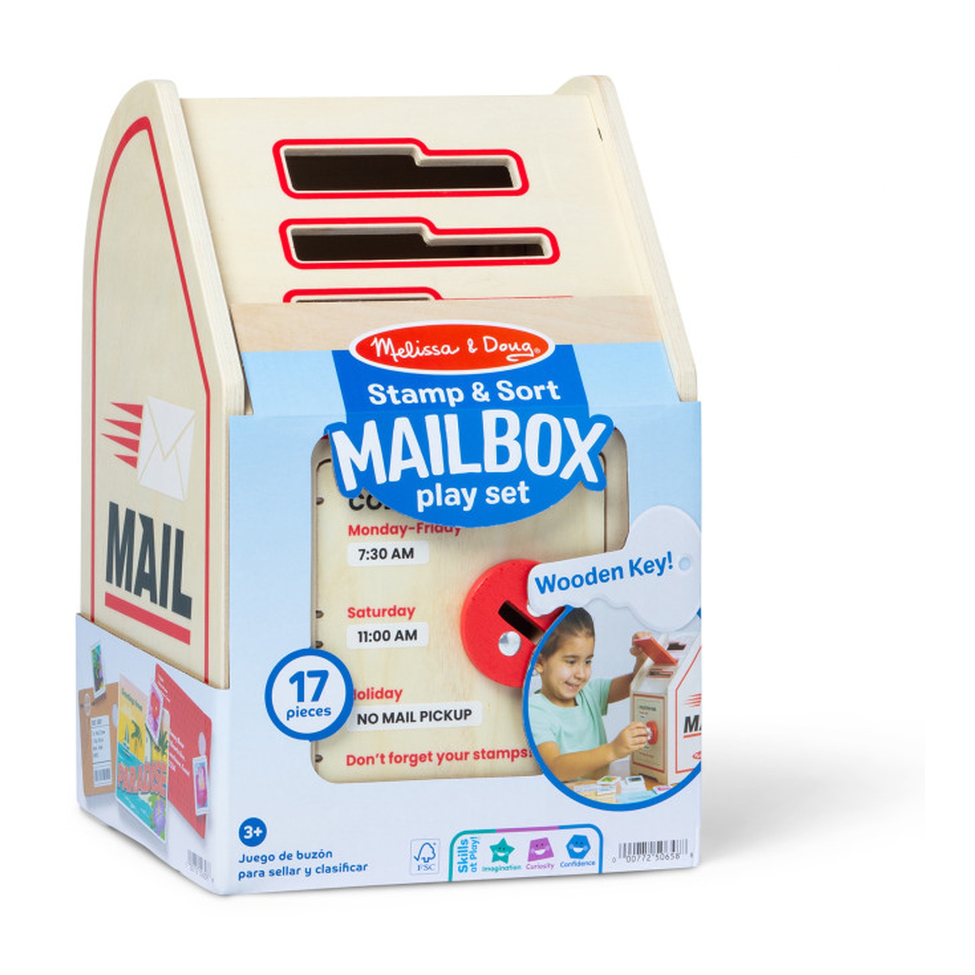 Pretend Mailbox Sorting Play Set