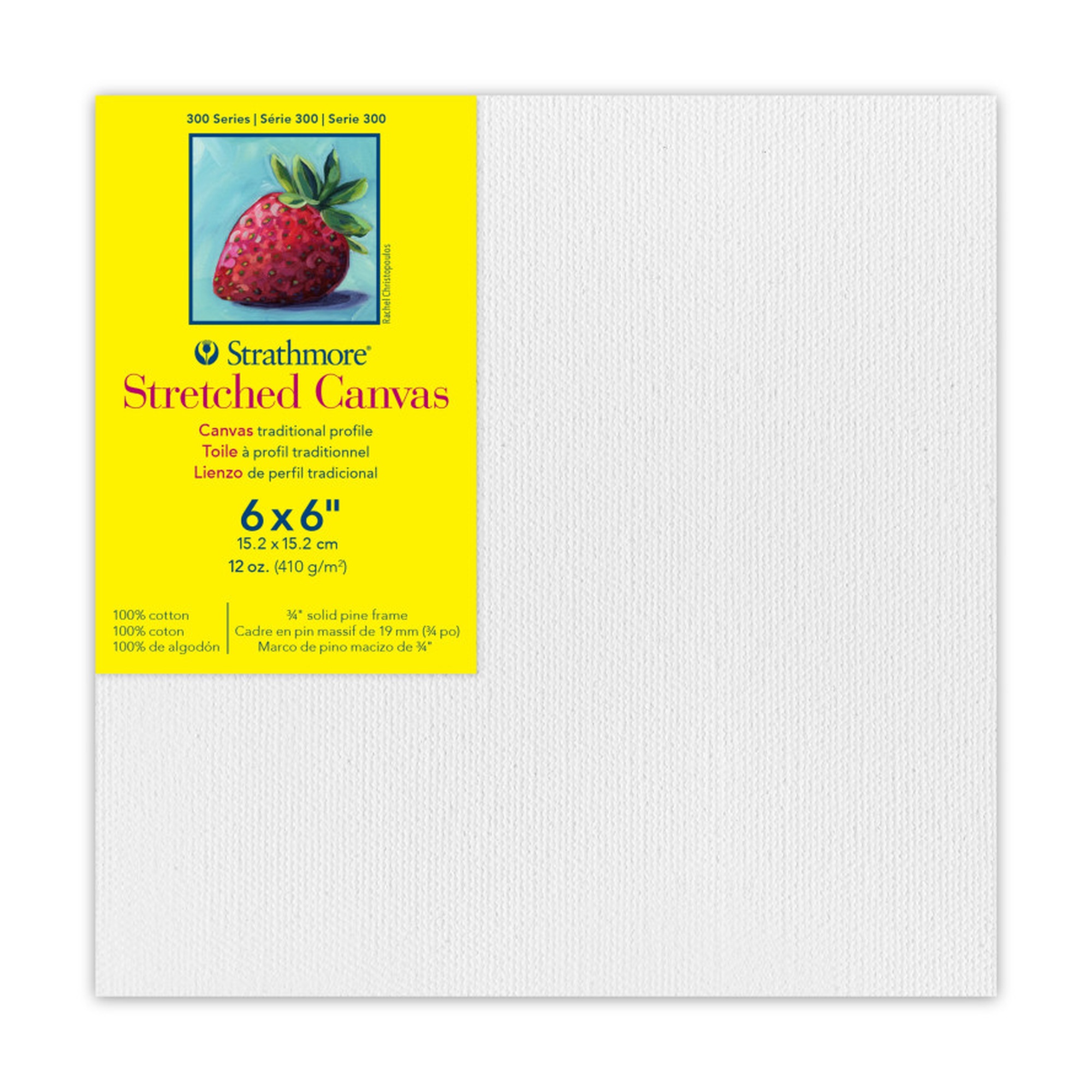 Traditional Stretched Canvas, 6 in. x 6 in.
