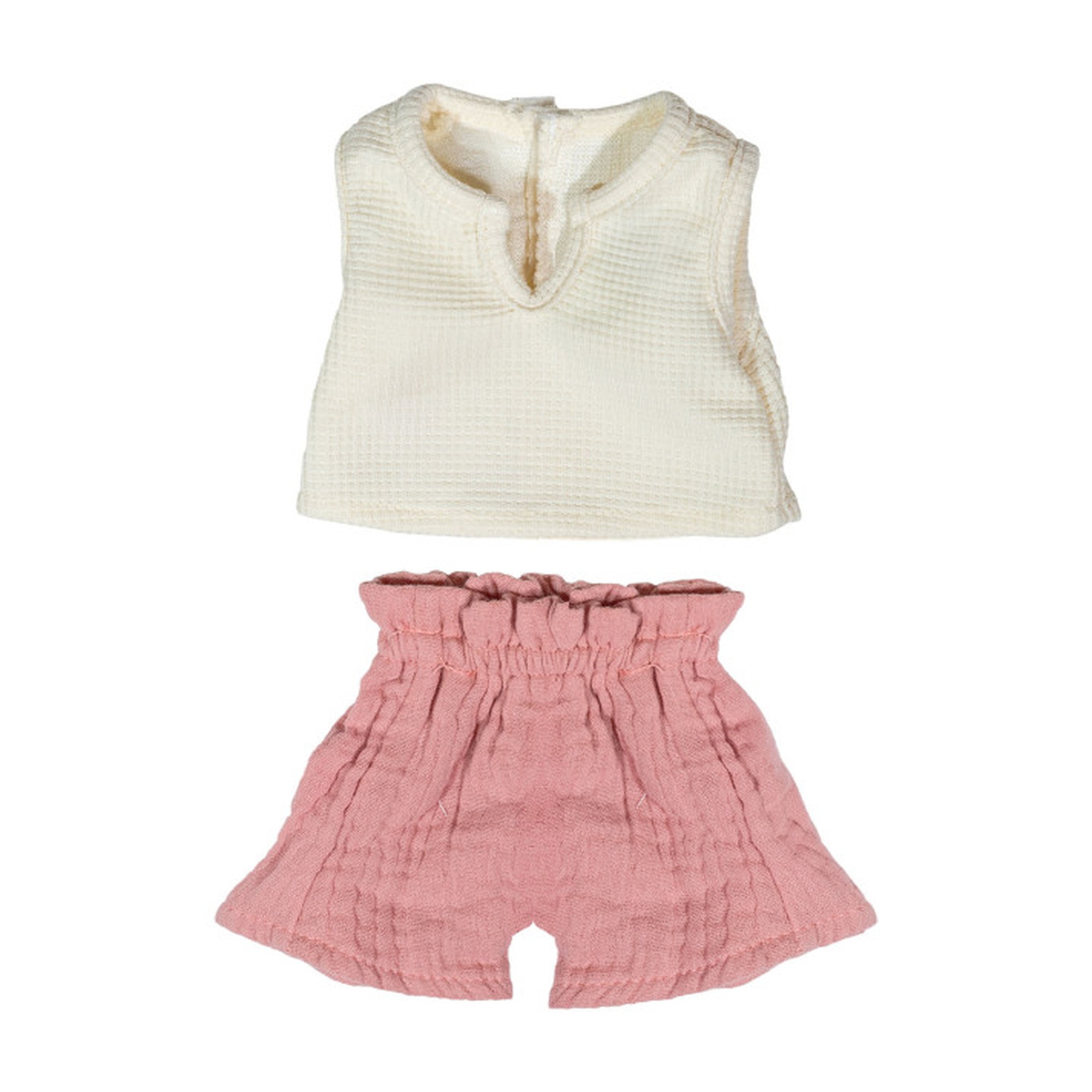 Warm-Weather T-Shirt and Pants Set for 15-Inch Dolls
