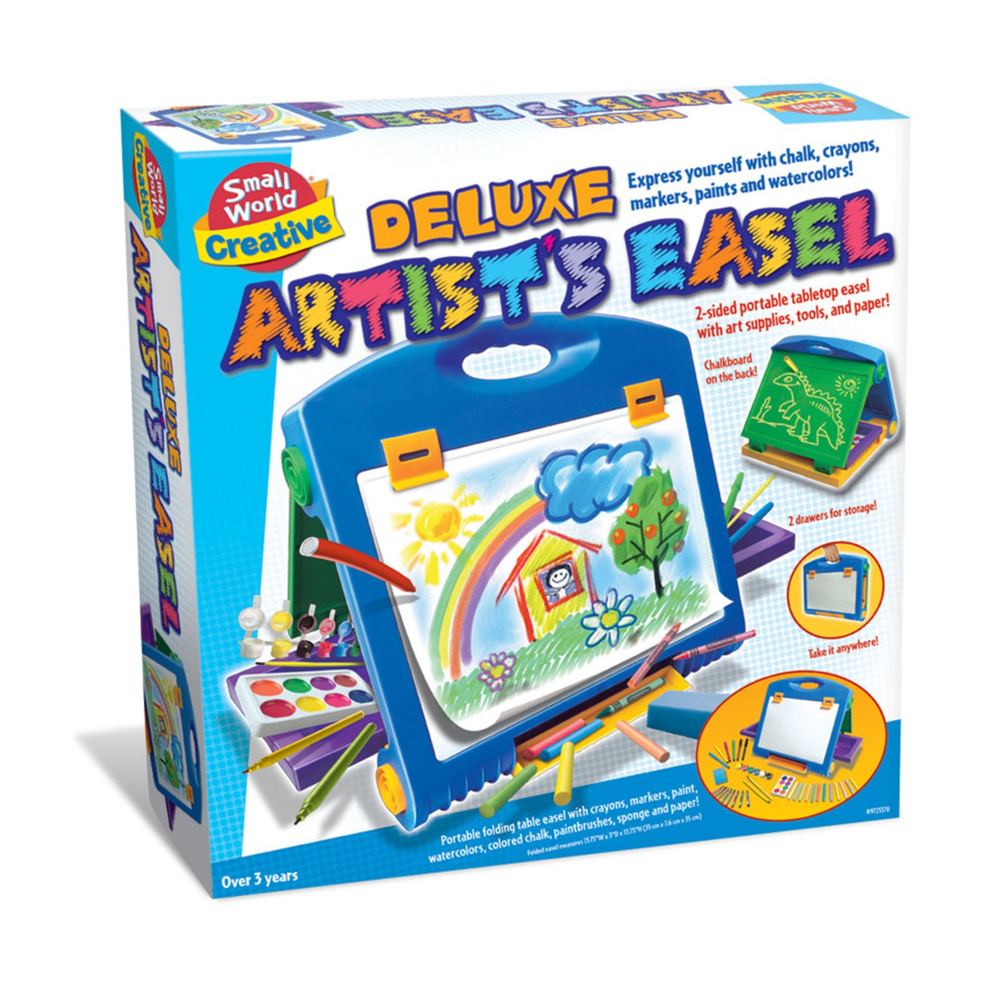 Deluxe Double-Sided Kids Art Easel Set