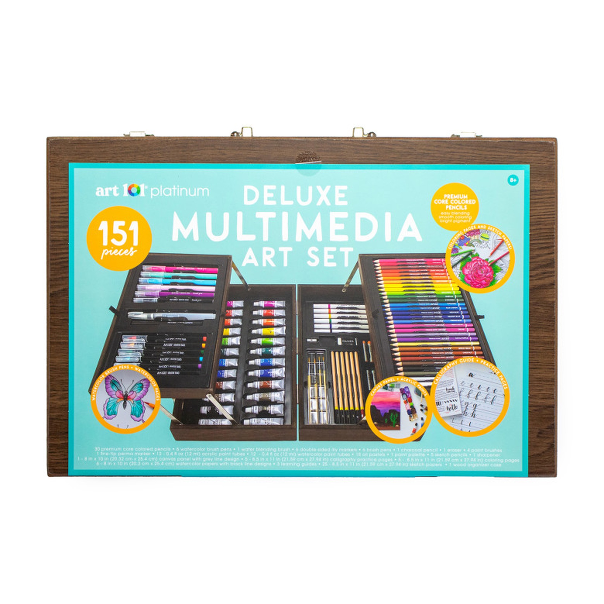 Deluxe 151-Piece Multimedia Artist Set
