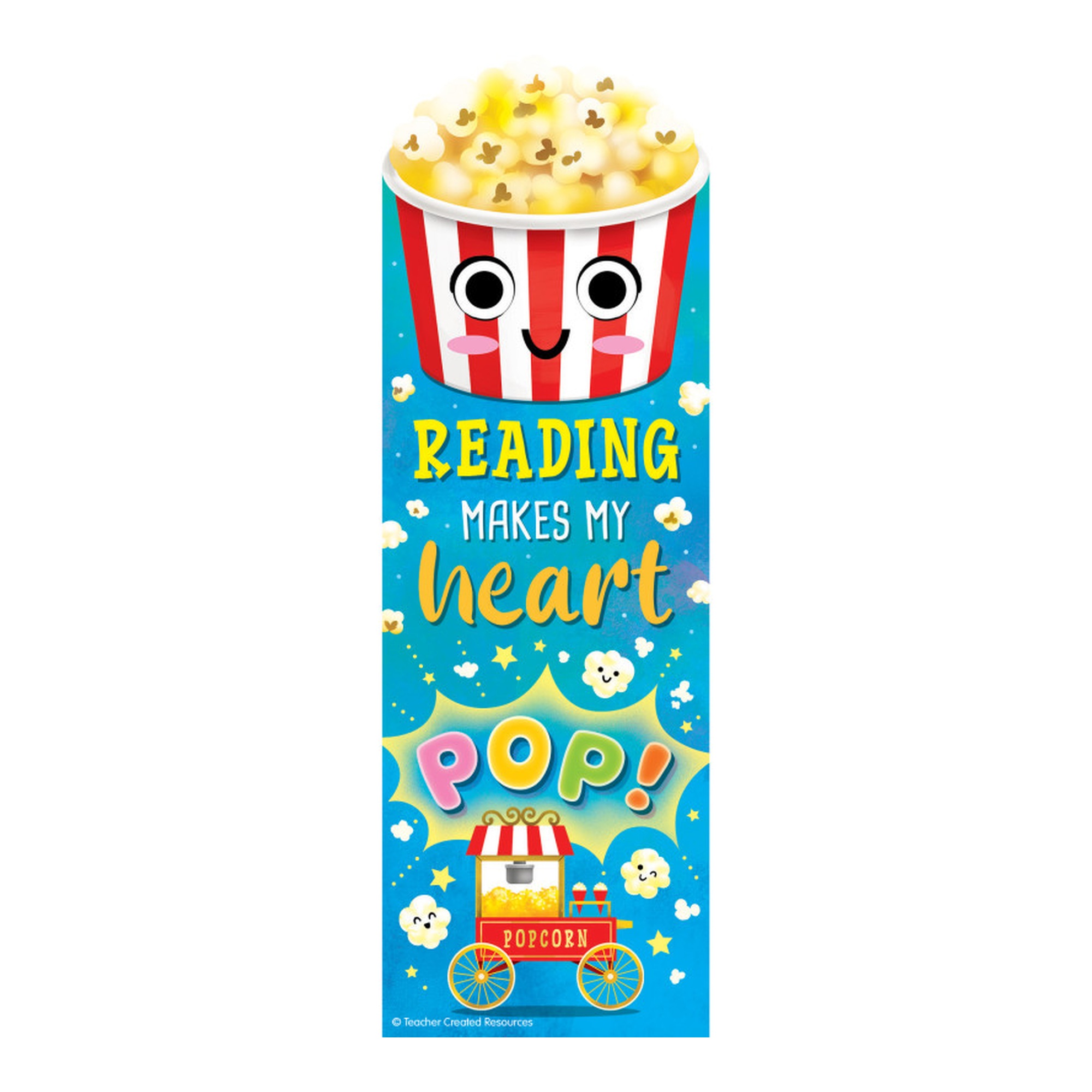 Popcorn Scented Bookmarks, 30-Pack