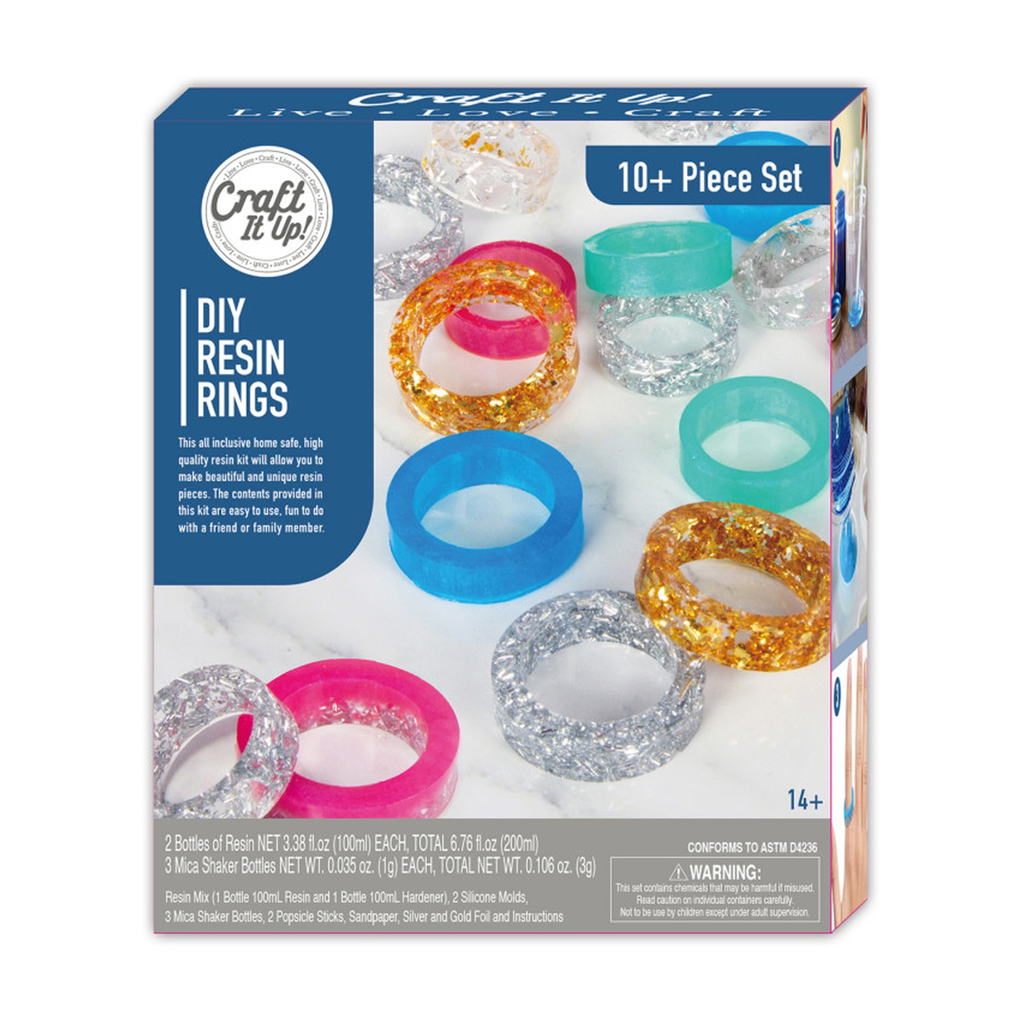 DIY Resin Ring Making Kit