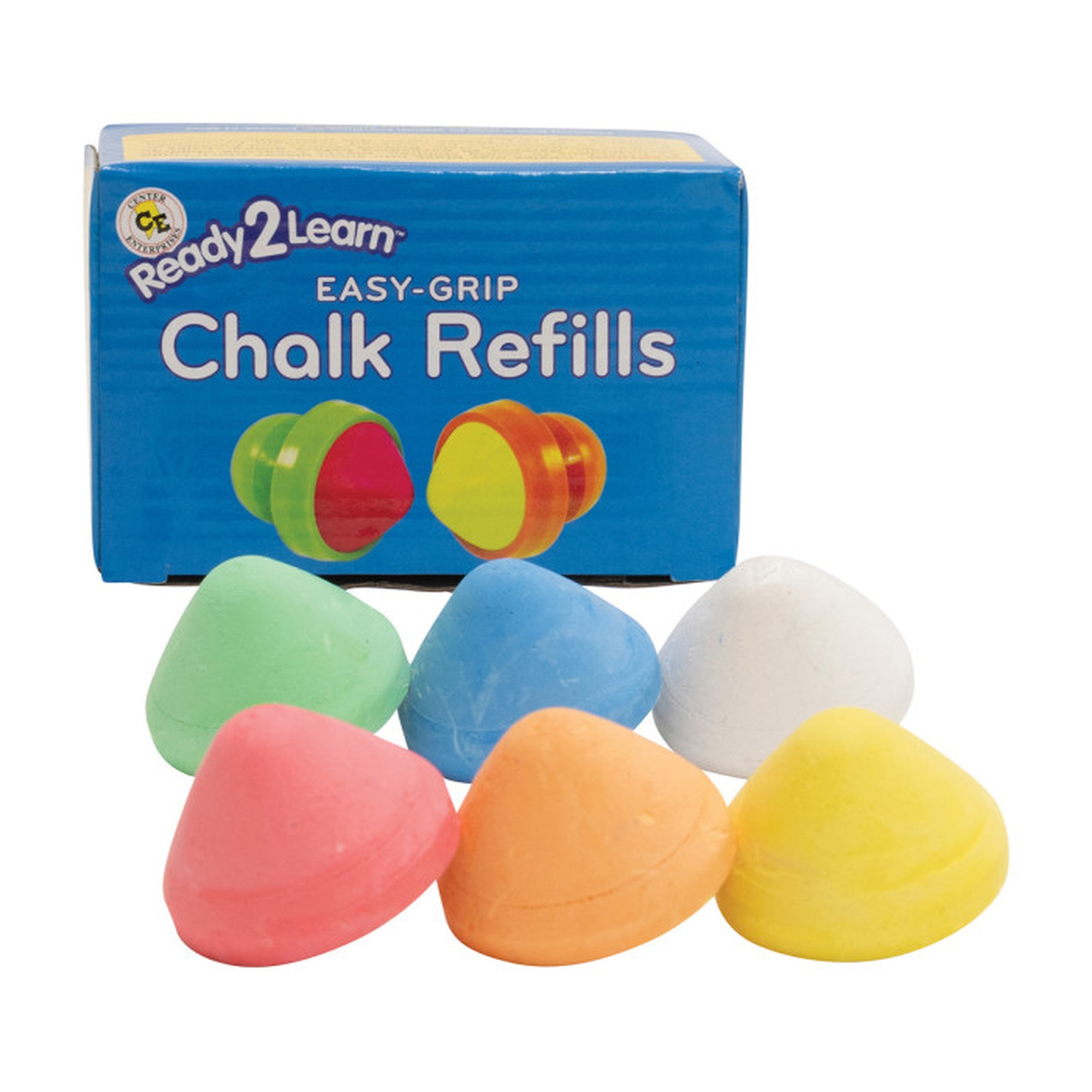 Easy Grip Chalk Refills, Set of 6