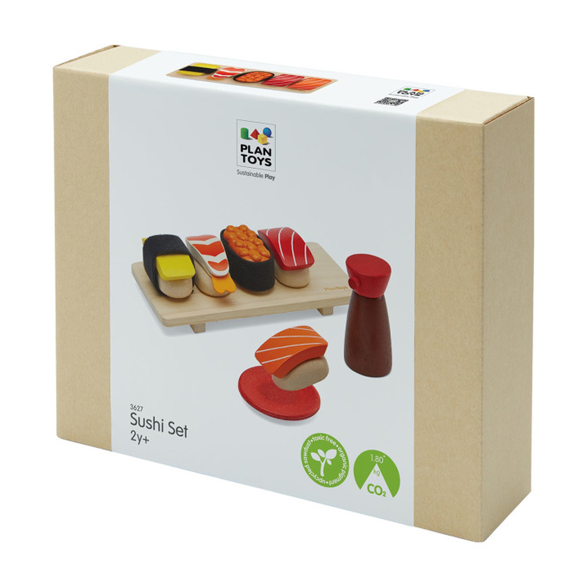 Wooden Pretend Sushi Play Set