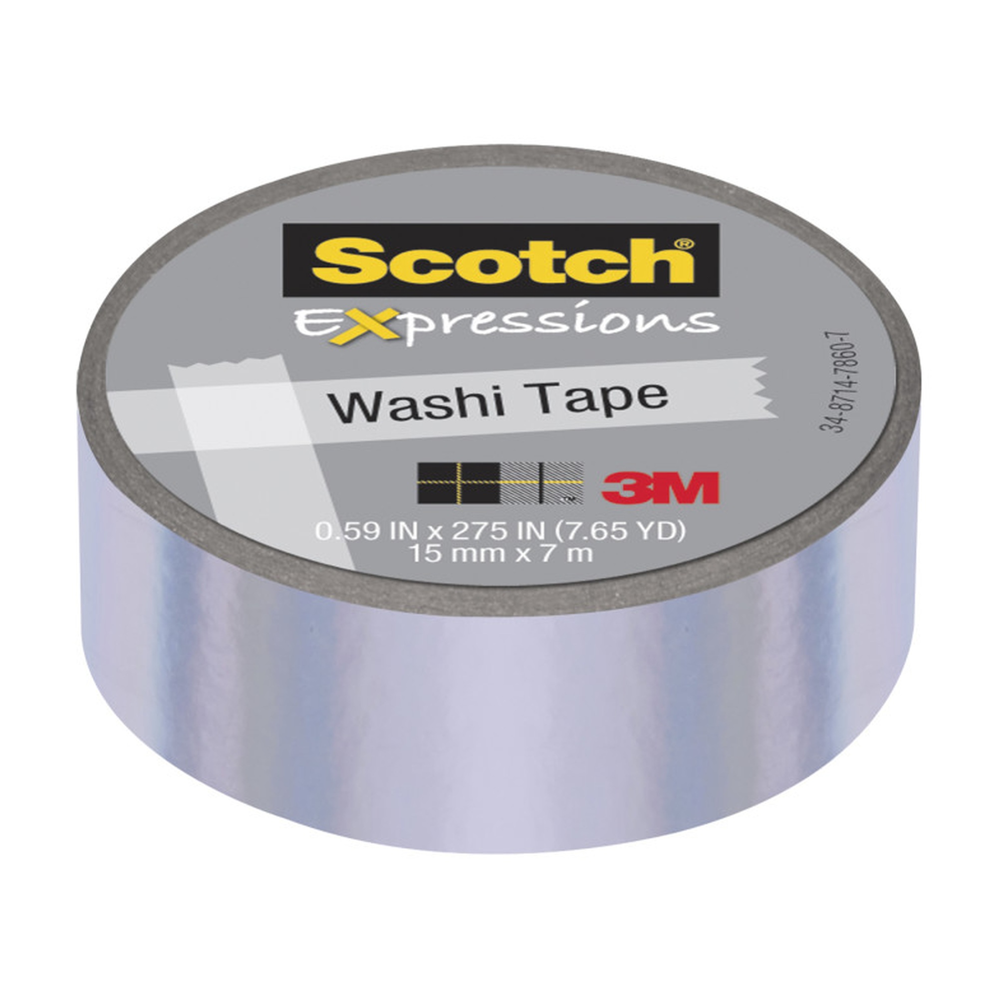 Iridescent Purple Washi Tape, 0.59 in. x 275 in.