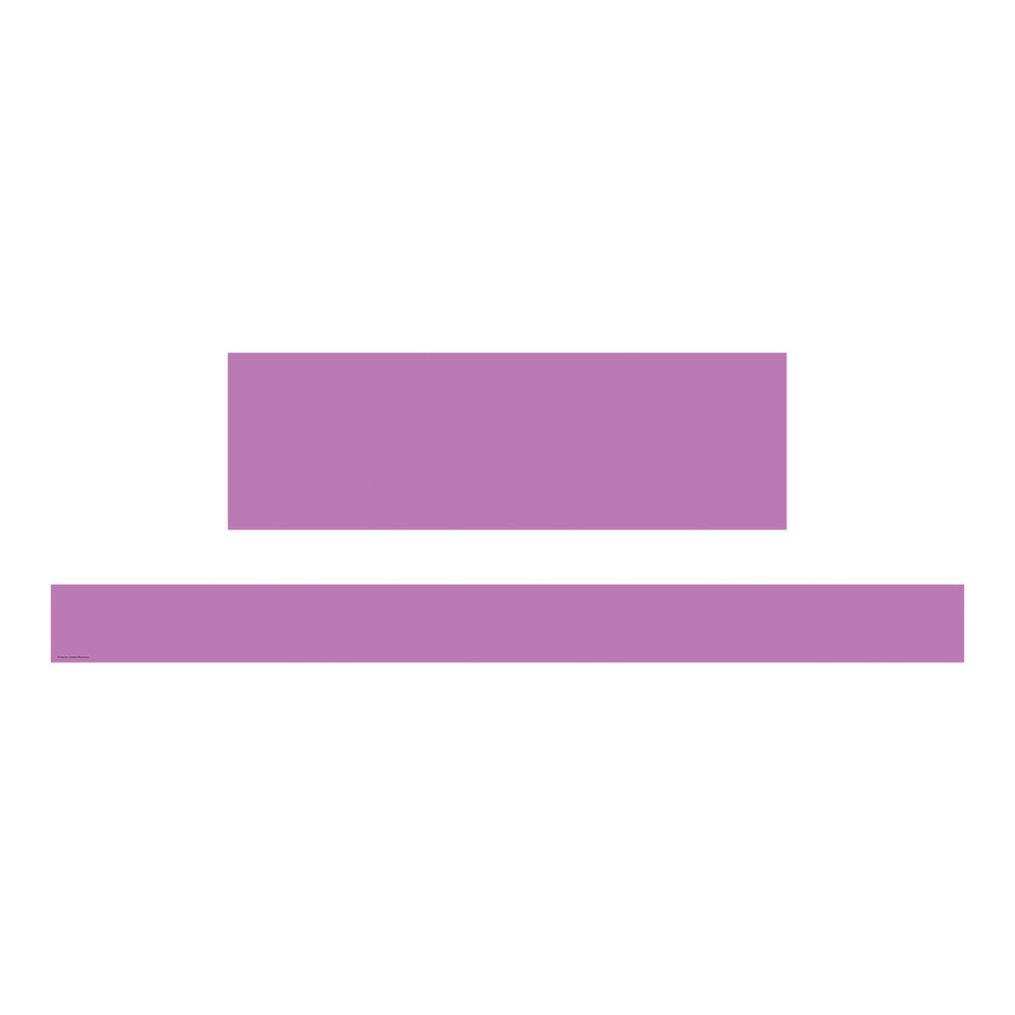 Purple Straight Border Trim