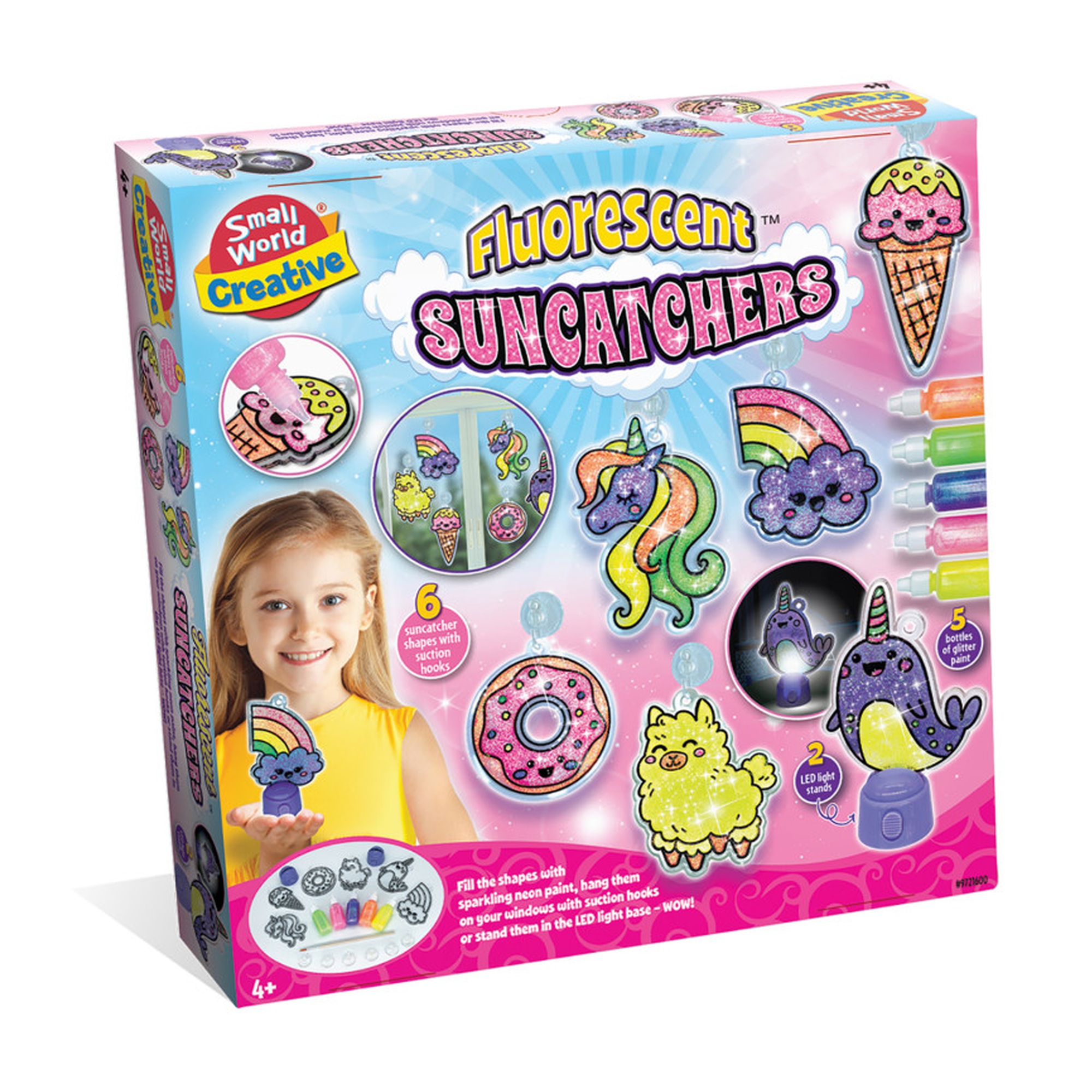 Fluorescent Suncatcher Craft Kit