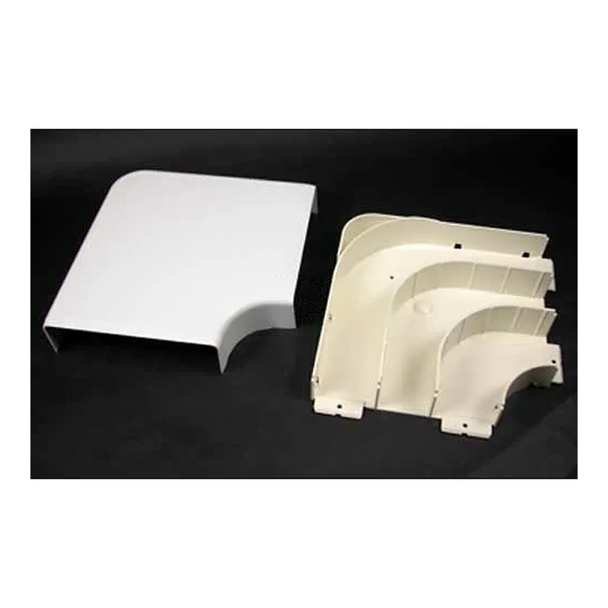 2-Inch FiberReady Flat Elbow, Ivory