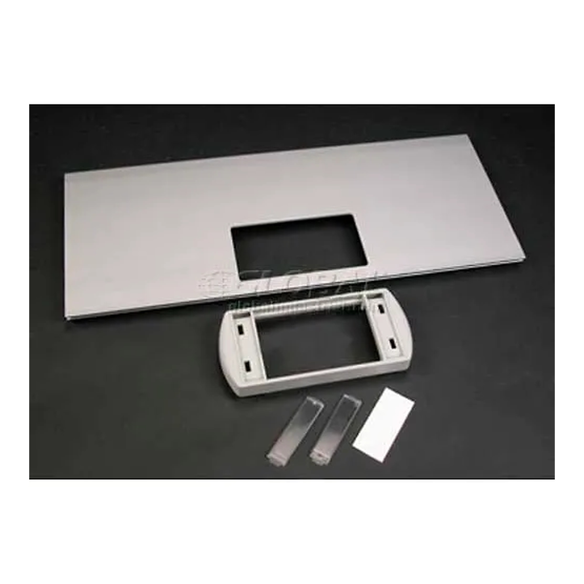 Series II Low-Profile Bezel Cover Plate with Dual Bezels, 12 in. Length