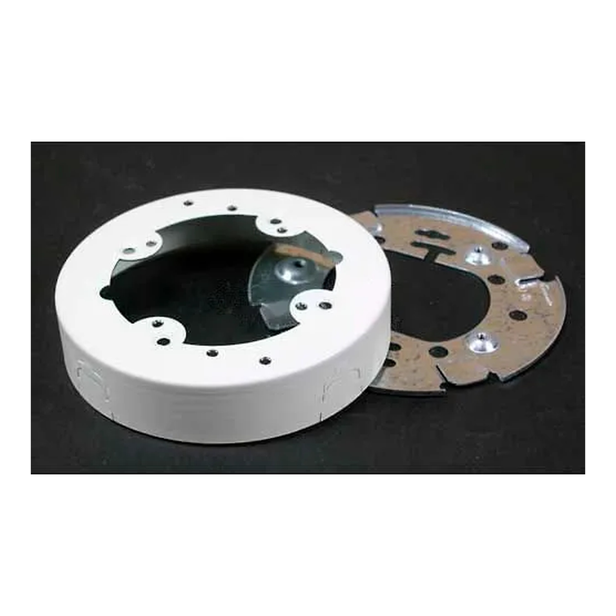 Open-Base Extension Box, White
