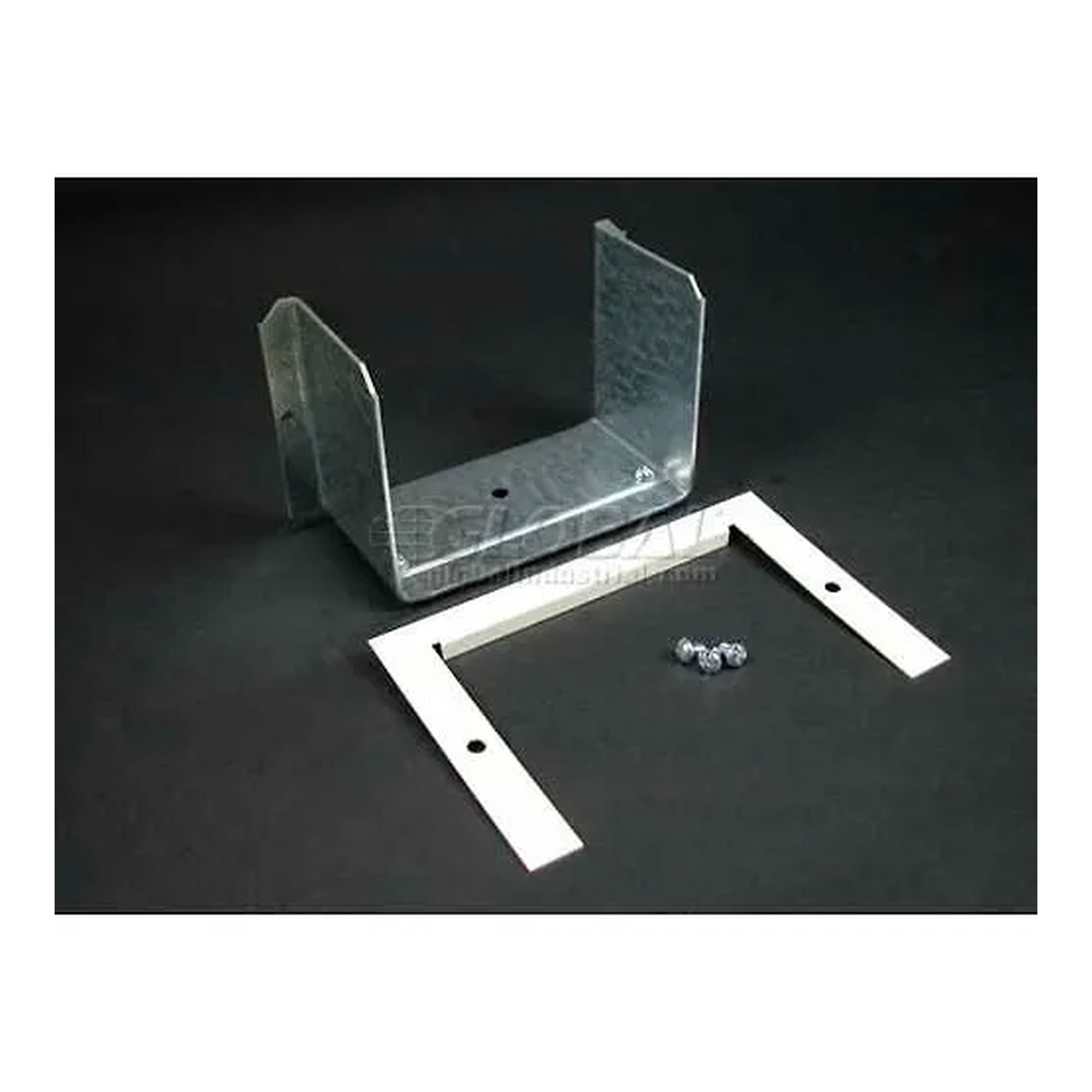 Gray Panel Connector, 5-3/16 in. Long