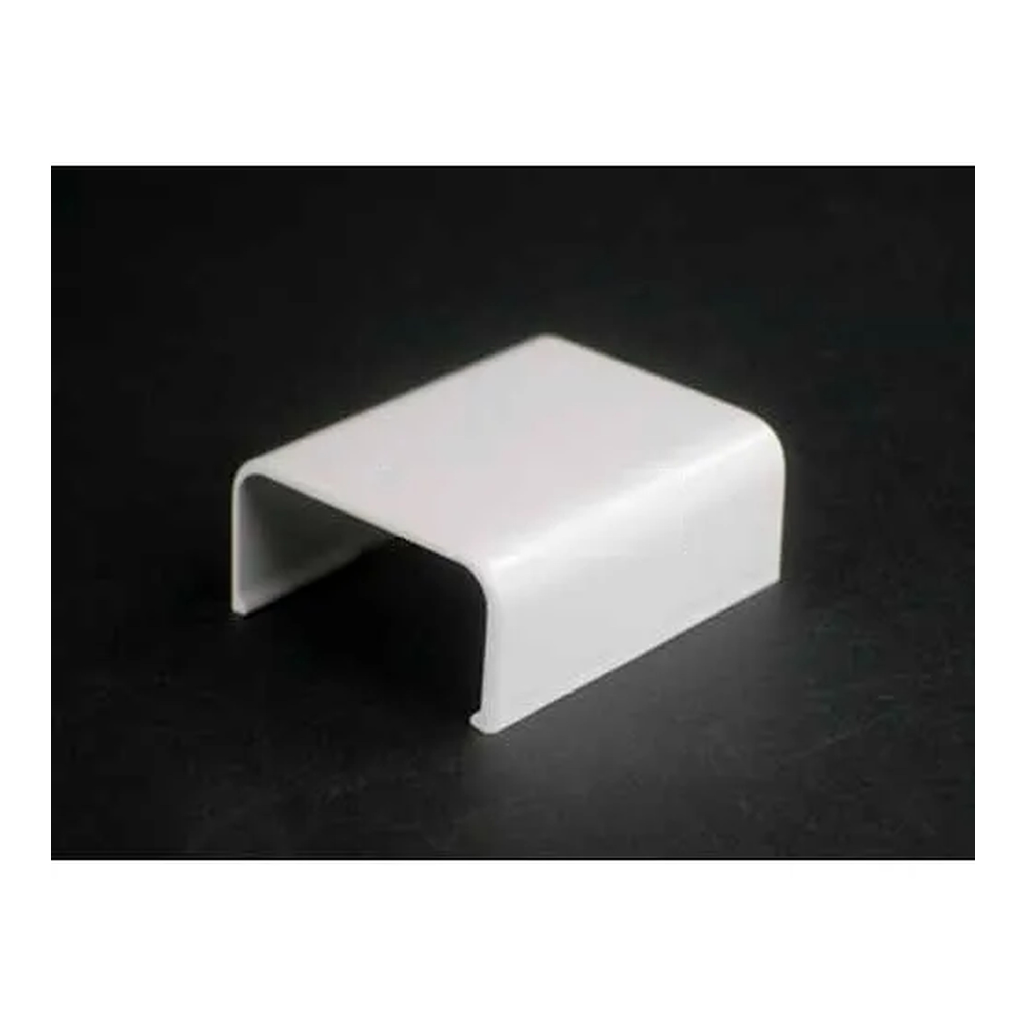 White 2 in. Raceways Cover Clip