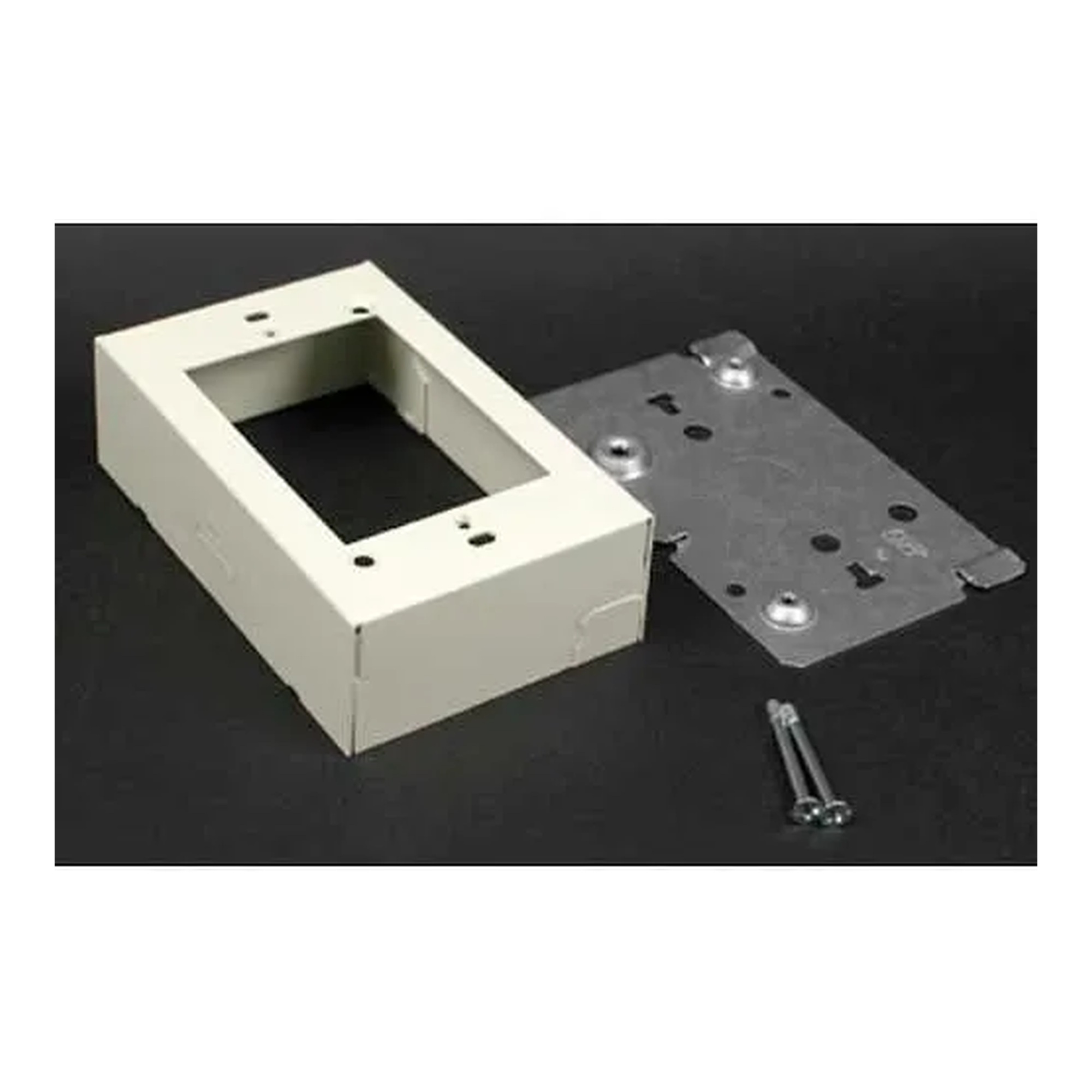 White Low-Profile Device Box