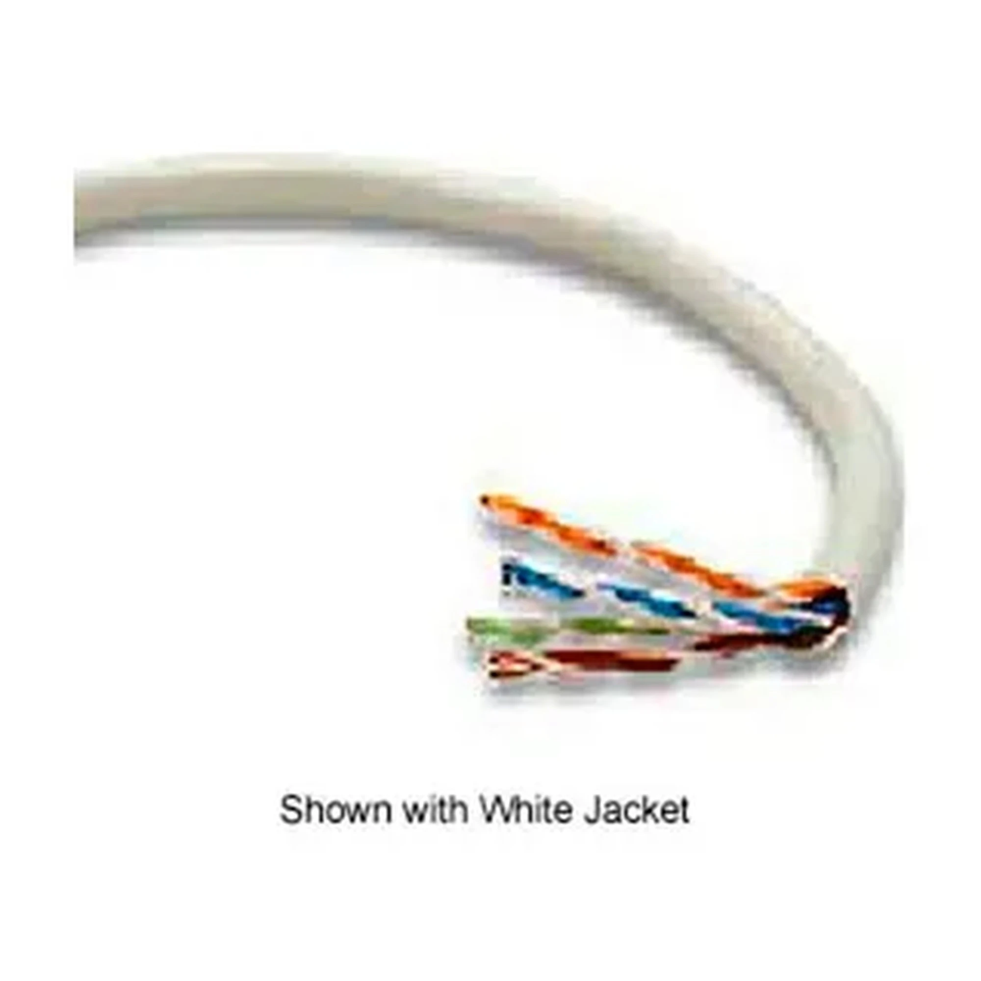 Cat5e 24 AWG 4-Pair UTP Network Cable, Gray, 1000-Ft. Box