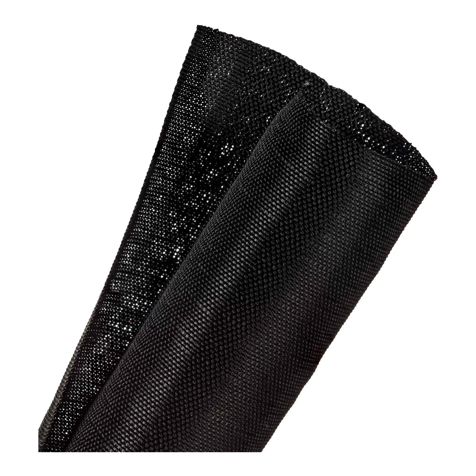 Woven Split Wrappable Cable Sleeve, 1.75 in. Diameter, 50 ft., Black