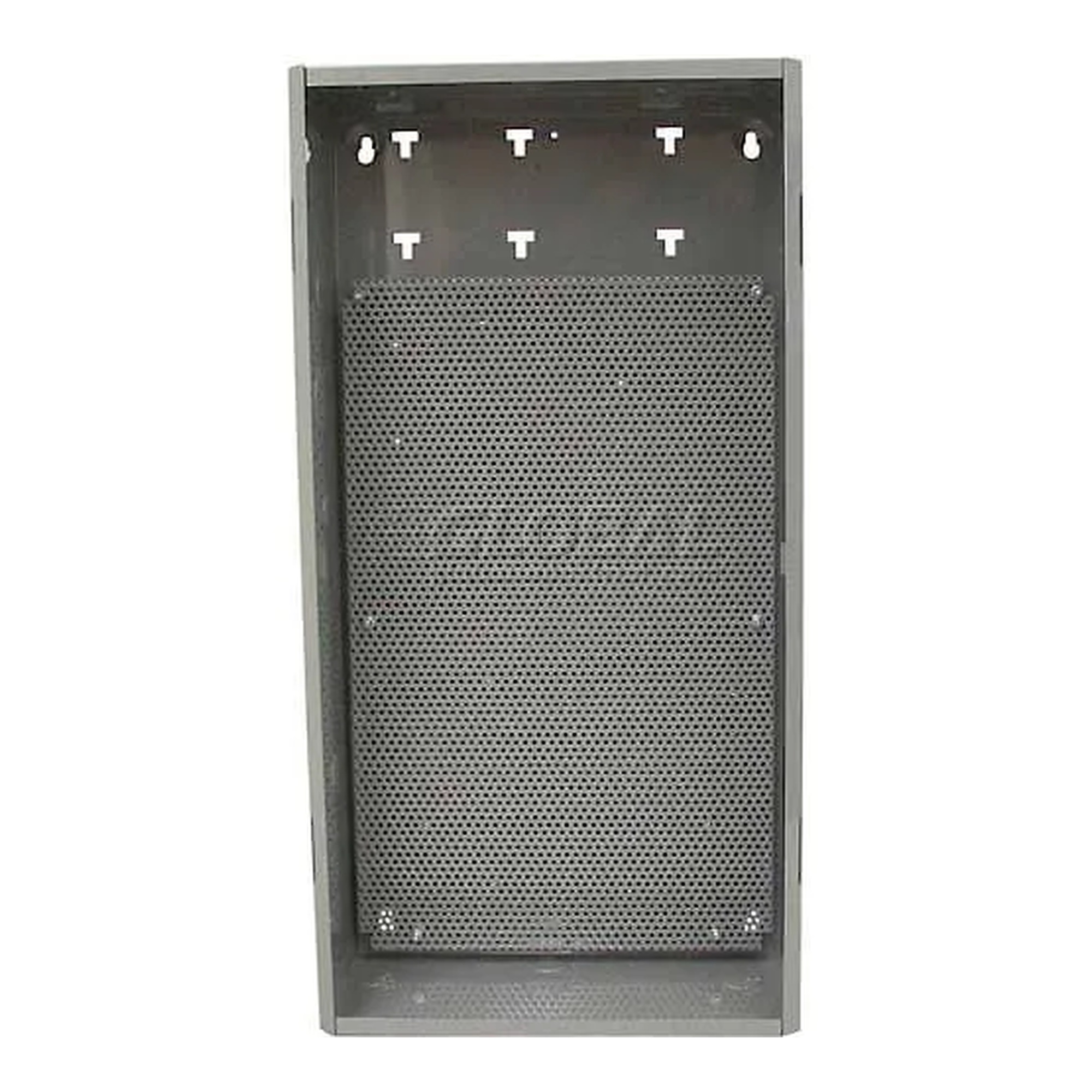 Perforated Steel Sub-Panel for MH Metal Housings - 11.75 in W x 0.25 in H x 19 D