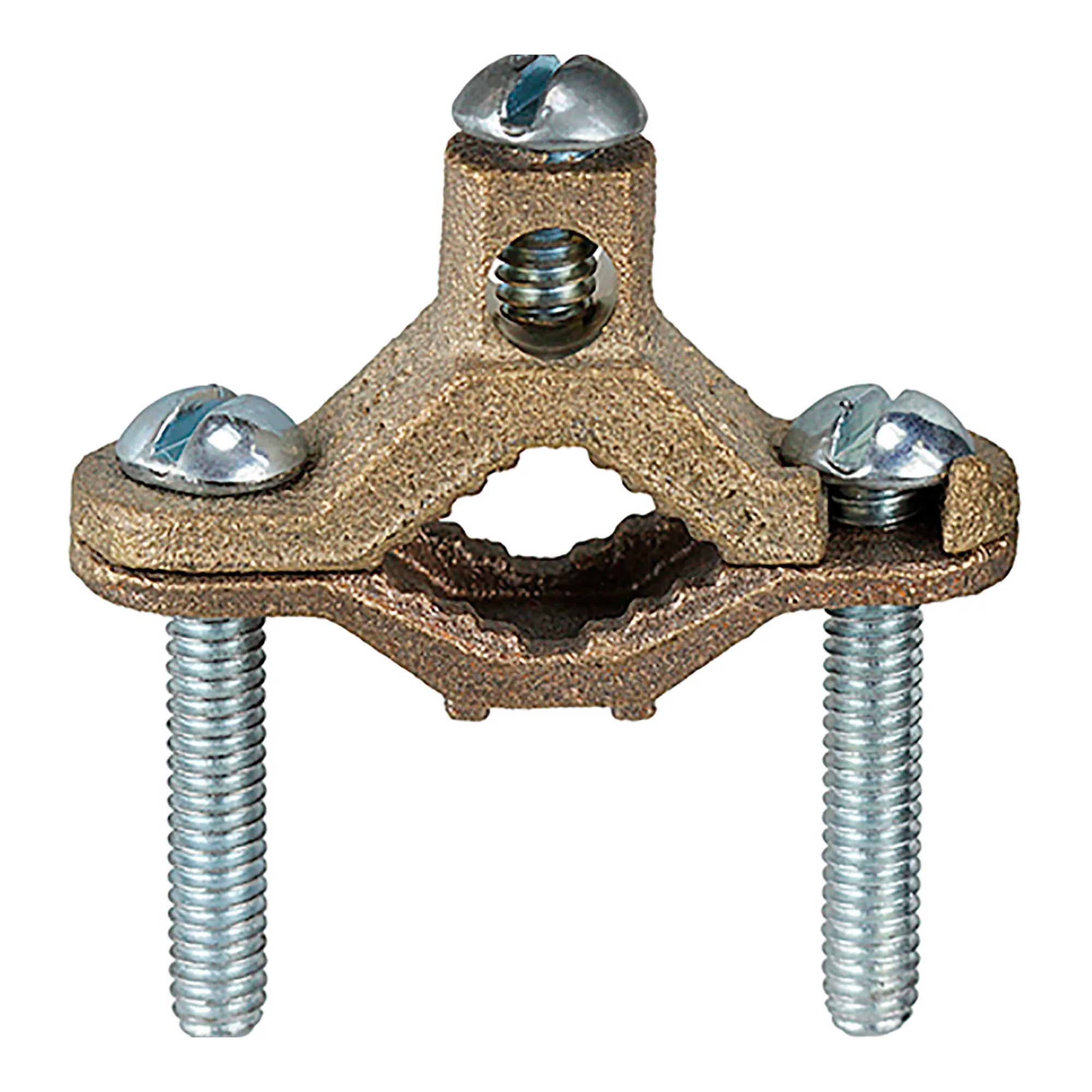 Bronze Bare Ground Clamp, 1/2 in. to 1 in., 25-Pack